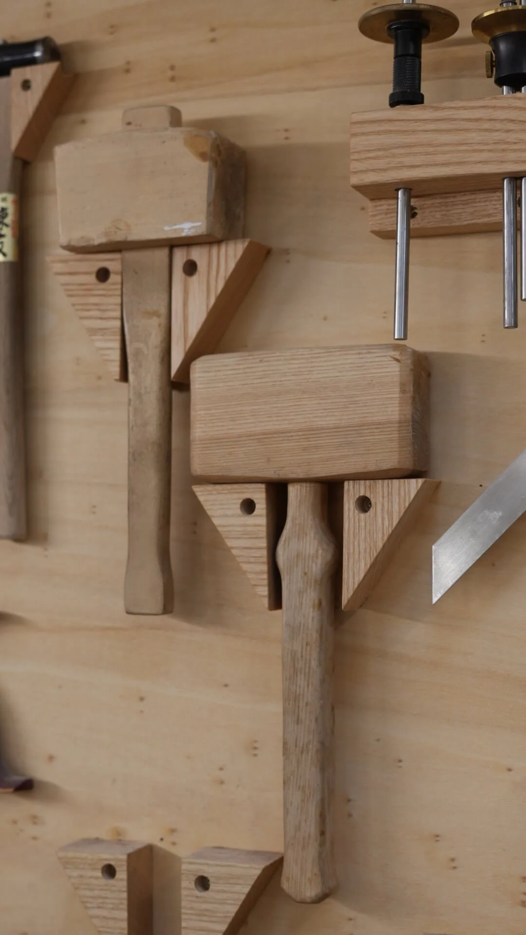 Outils d'ébénistes en bois