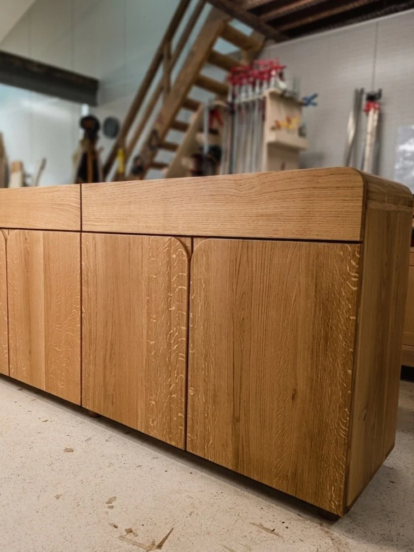 buffet en chene sur mesure
