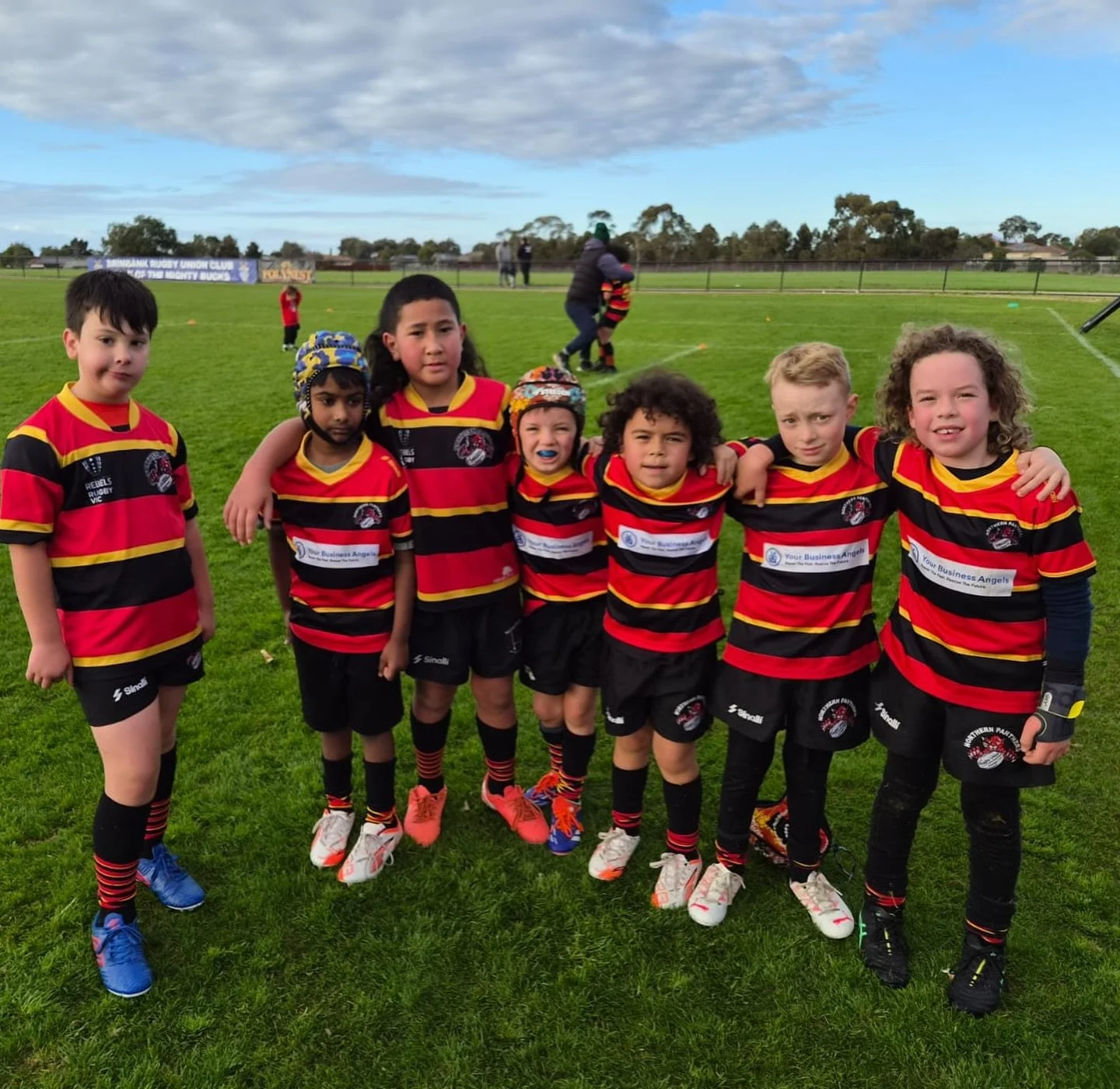 U8 V Brimbank Bucks 🟥🟨⬛️

#juniorpanthers 
#pathways 
#wearethenorth