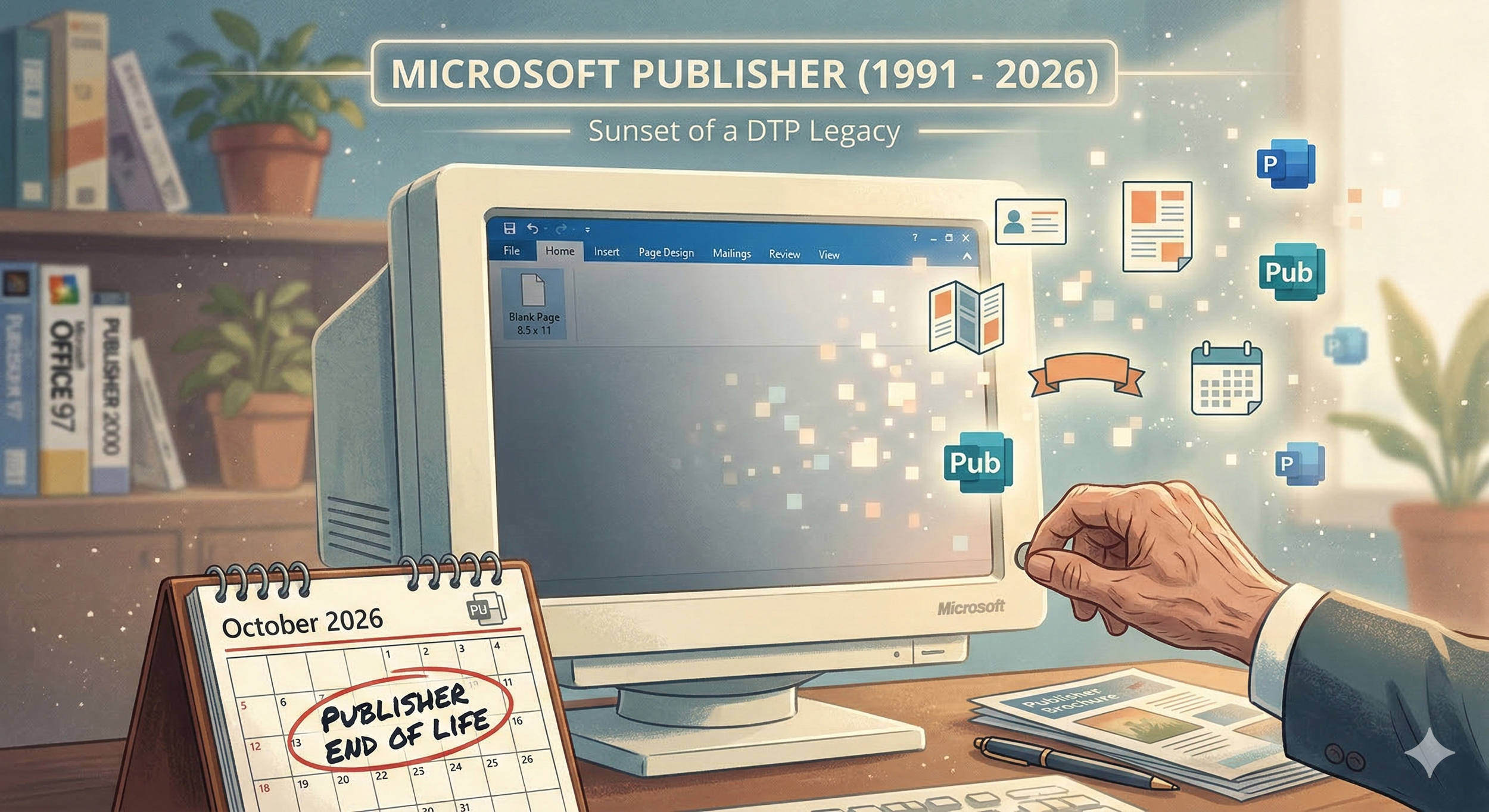 Microsoft Publisher Is Dead (Well… Almost). Here’s What You Need to Do Now