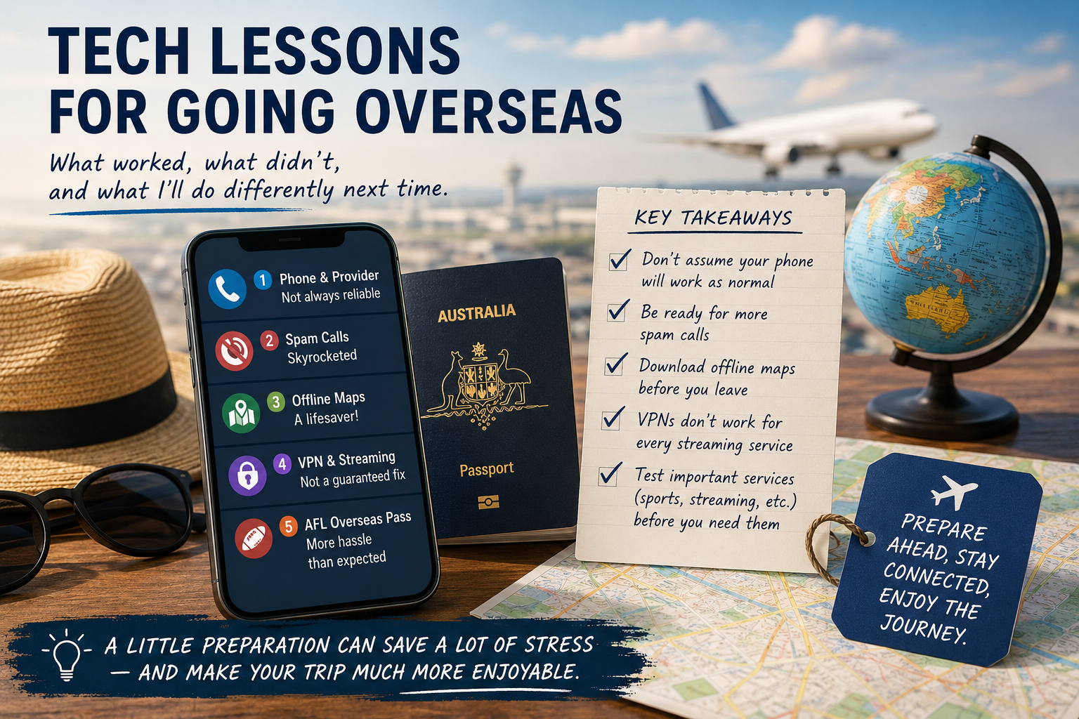 Tech Lessons I Learned While Travelling Overseas