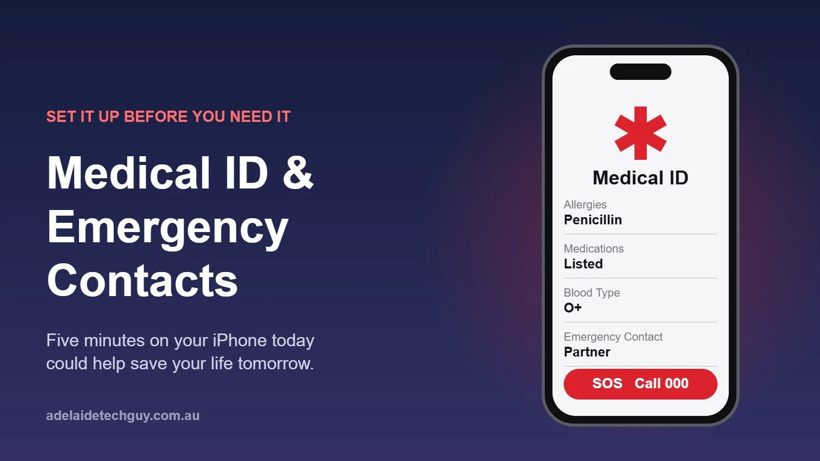 Your iPhone Could Speak for You in an Emergency — If You Set It Up First