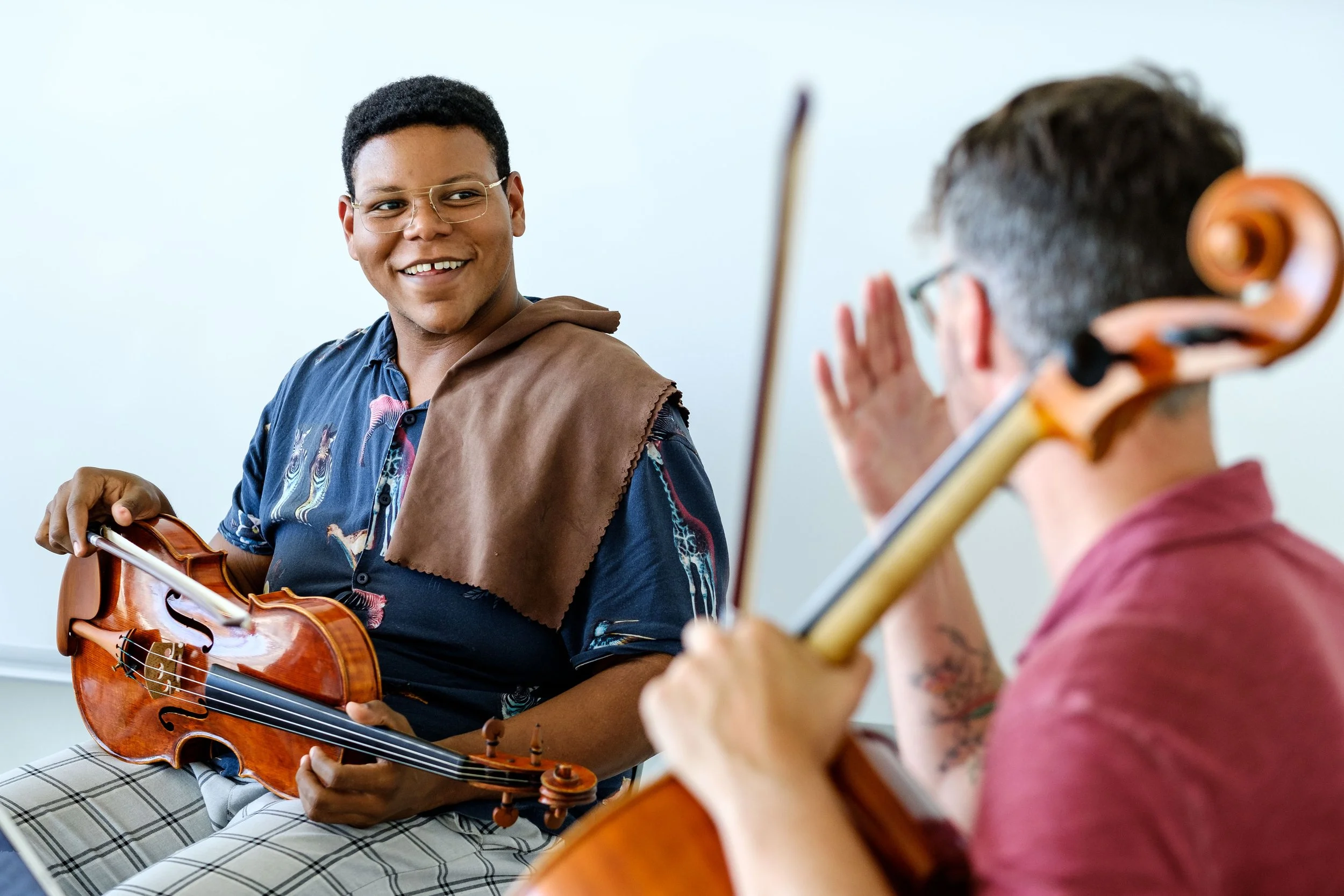 At AIM, teachers learn to support students to be more creative and collaborative human beings, not just better musicians.