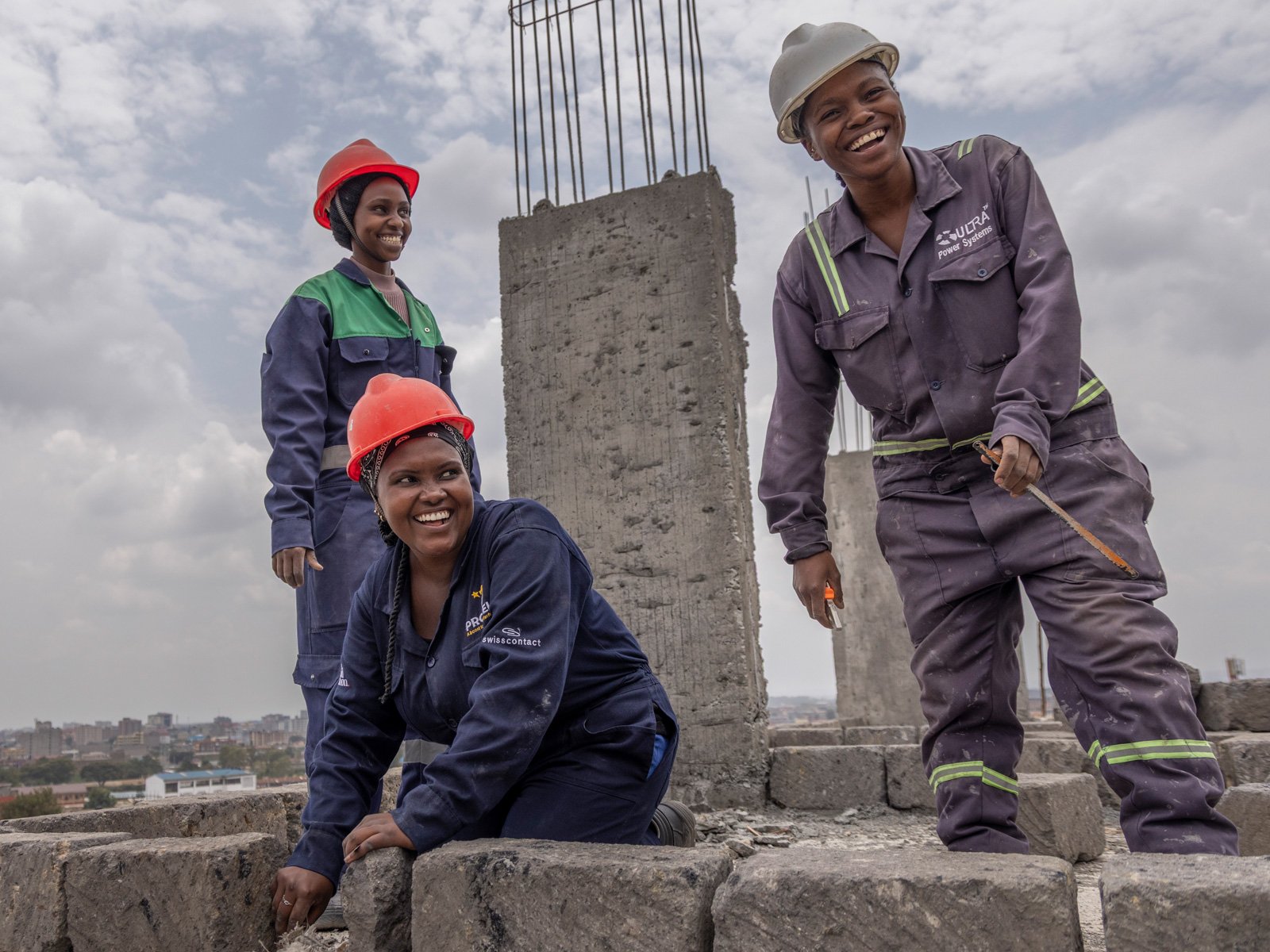 PropelA students on a construction site