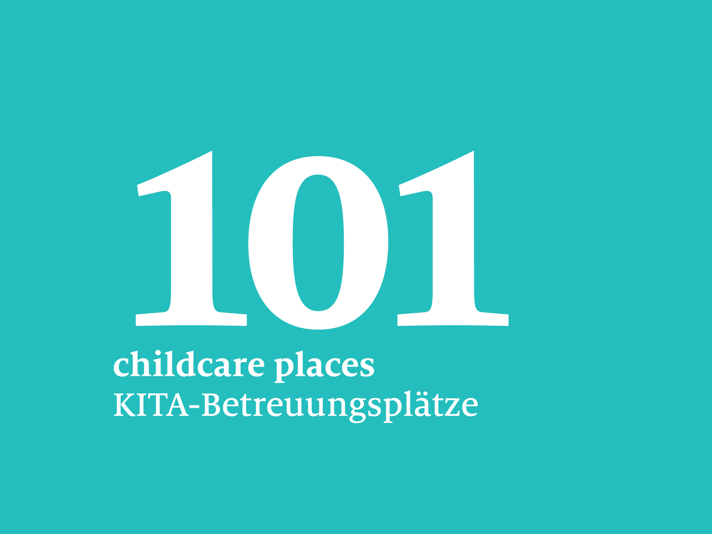 101 childcare places