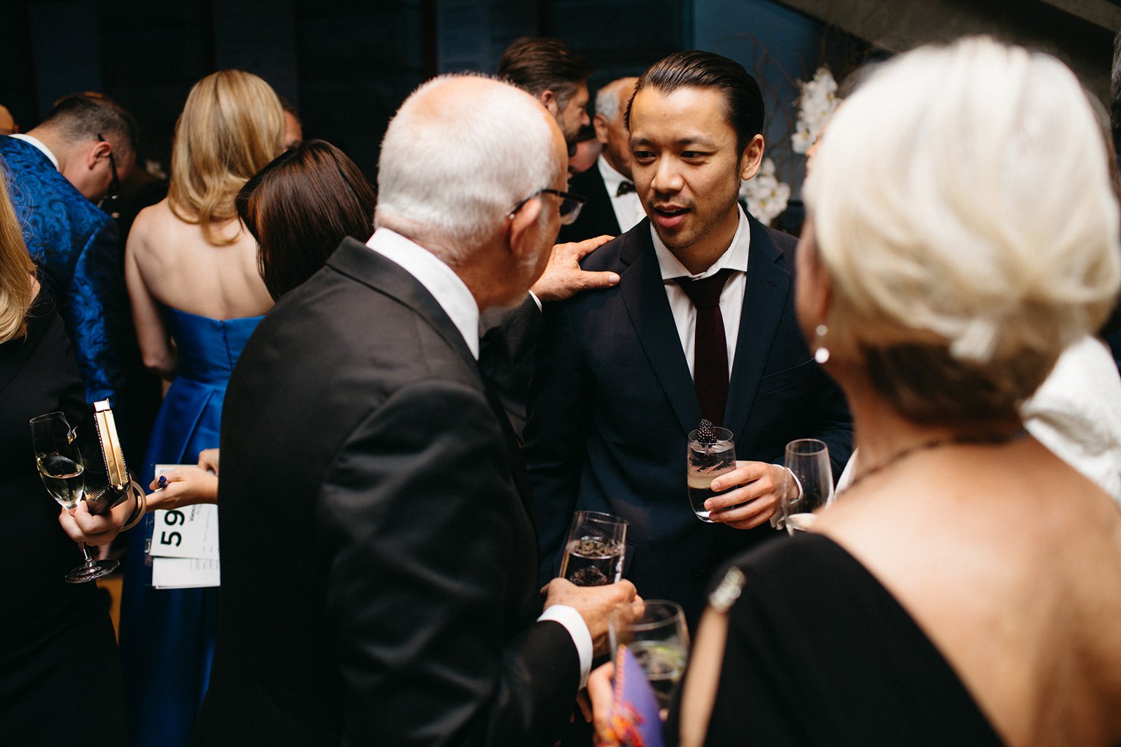 Networking event photography capturing professionals interacting at a UK business reception