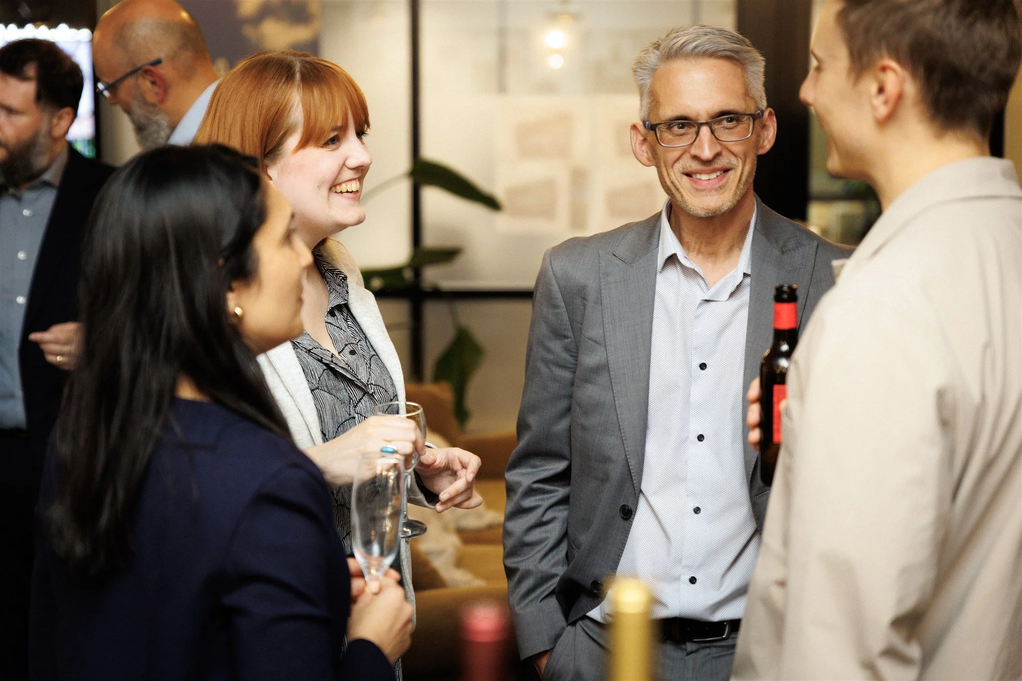 Corporate rebrand launch event photography