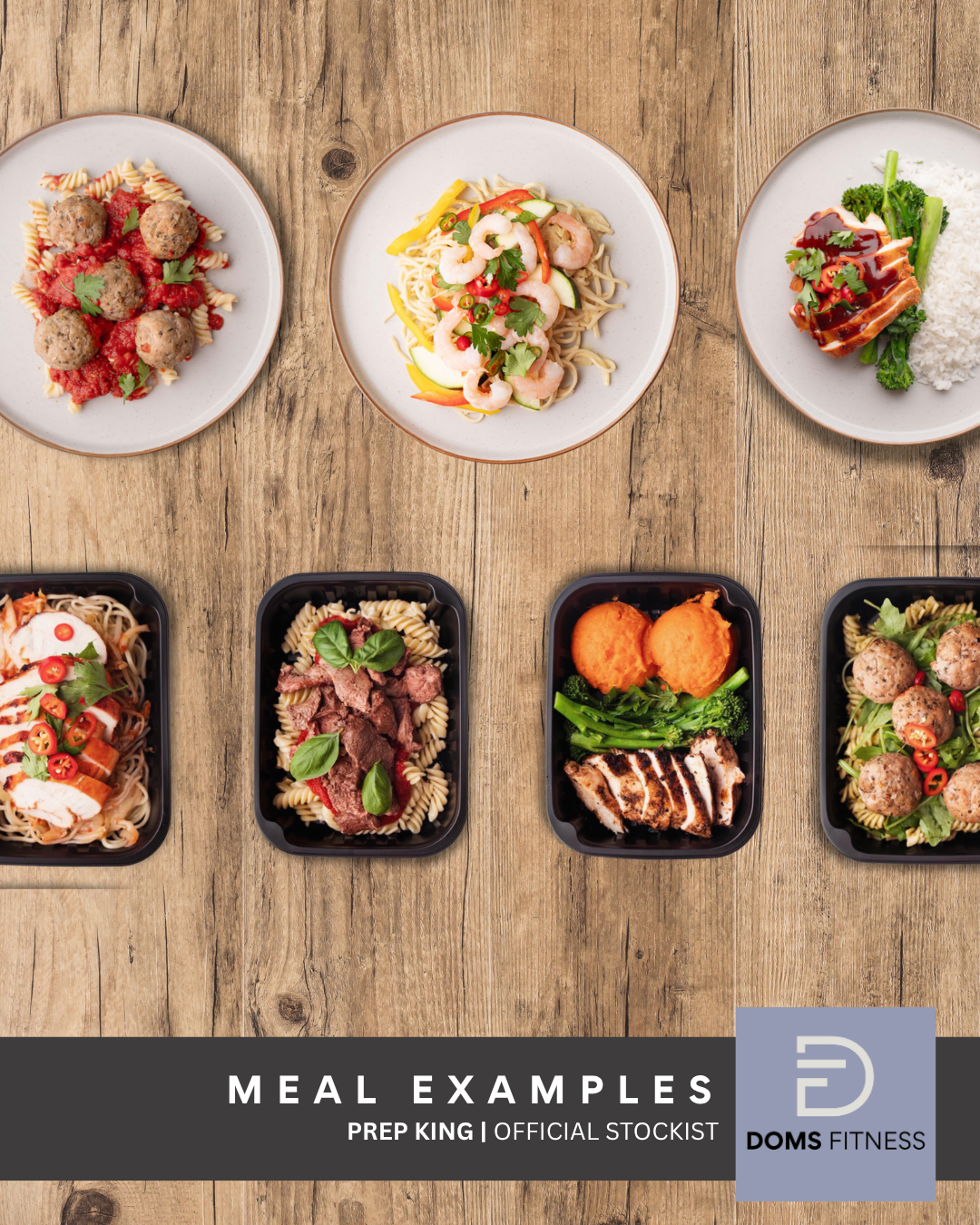 Prep King ready meal examples
