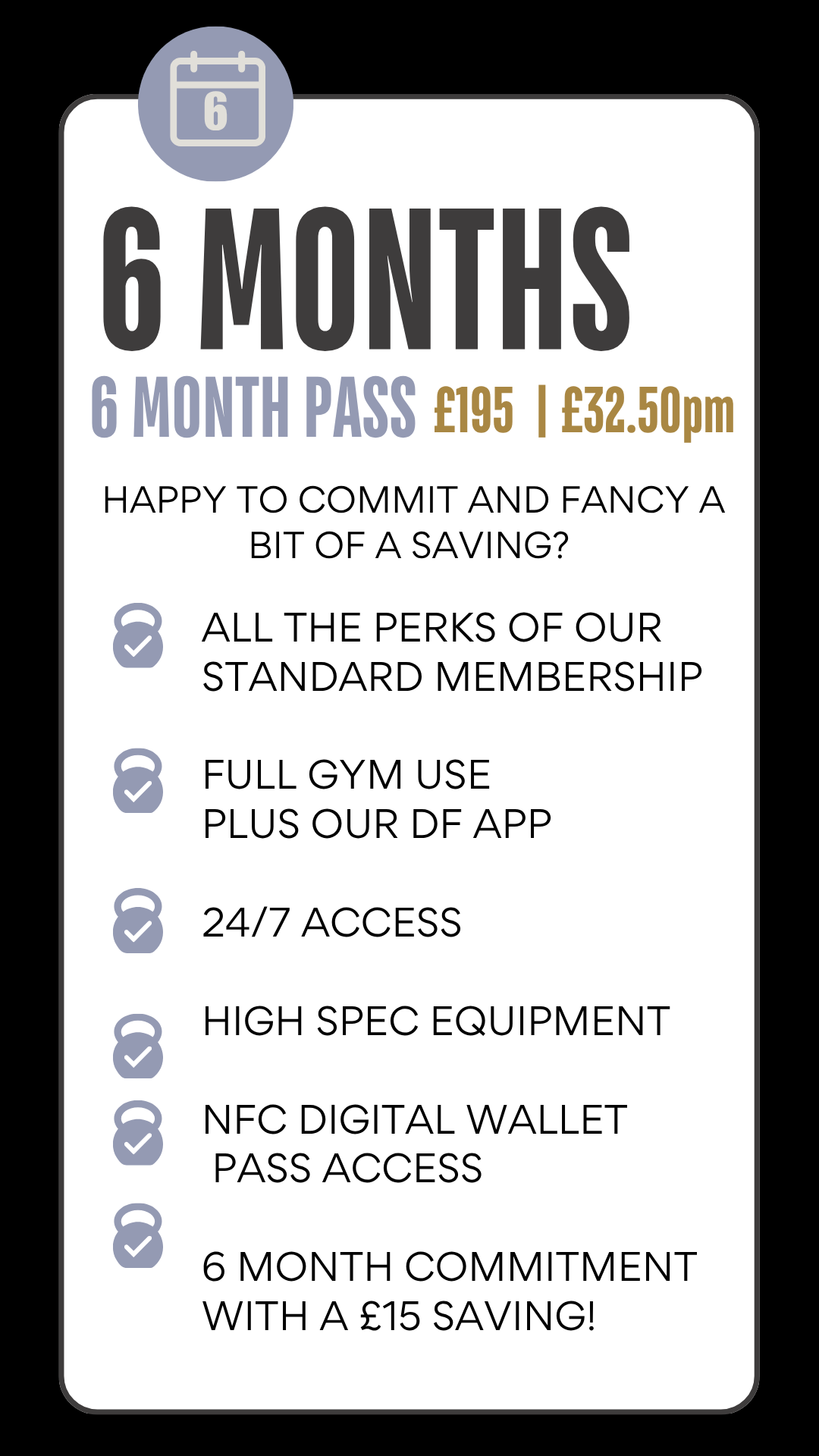 6 Month Gym Membership DOMS Fitness Royal Wootton Bassett Wiltshire