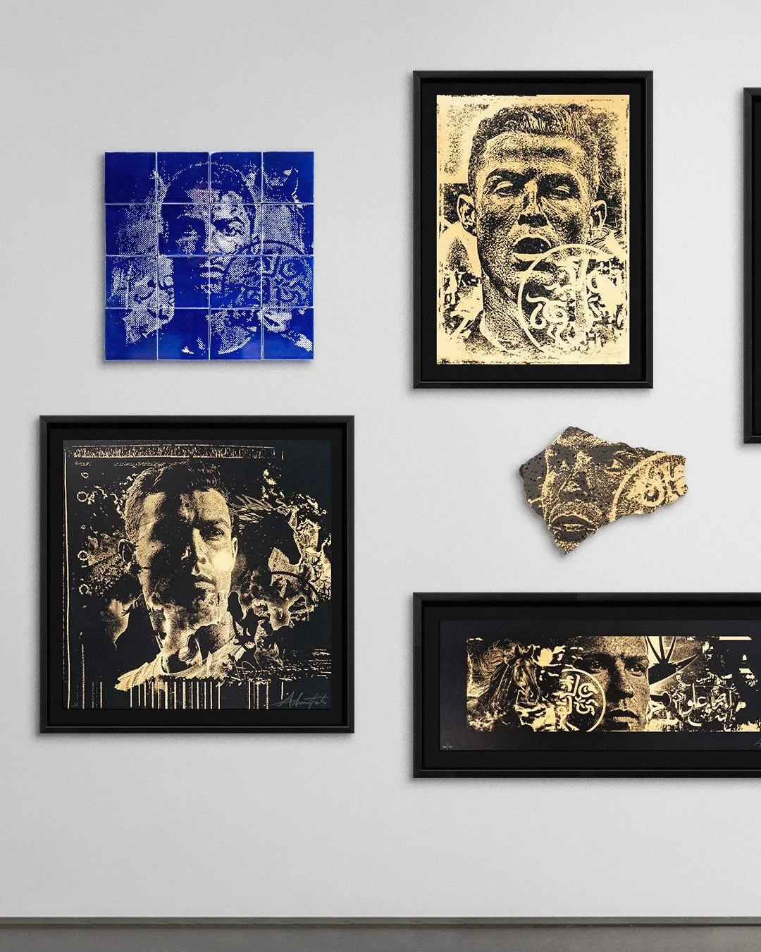 Vhils and Al Nassr together in a surprise collaboration.