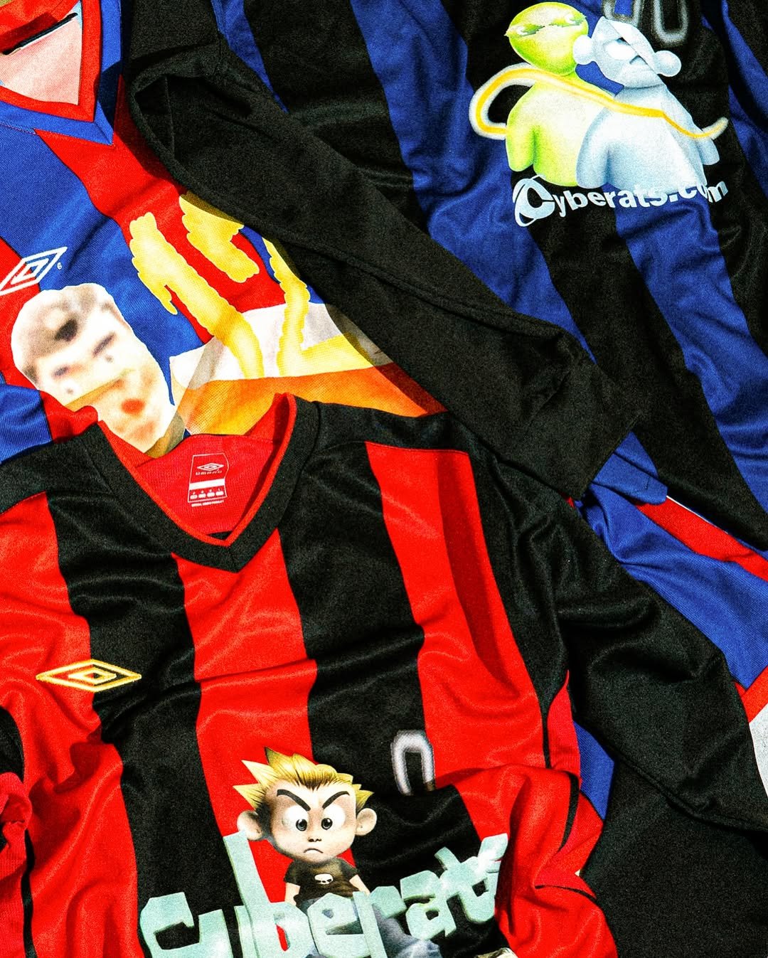 @CYBERCAFESKATESHOP x @RUGRATSWUGWATS “CYBERATS” up-cycled football jerseys, each with a complet.jpg