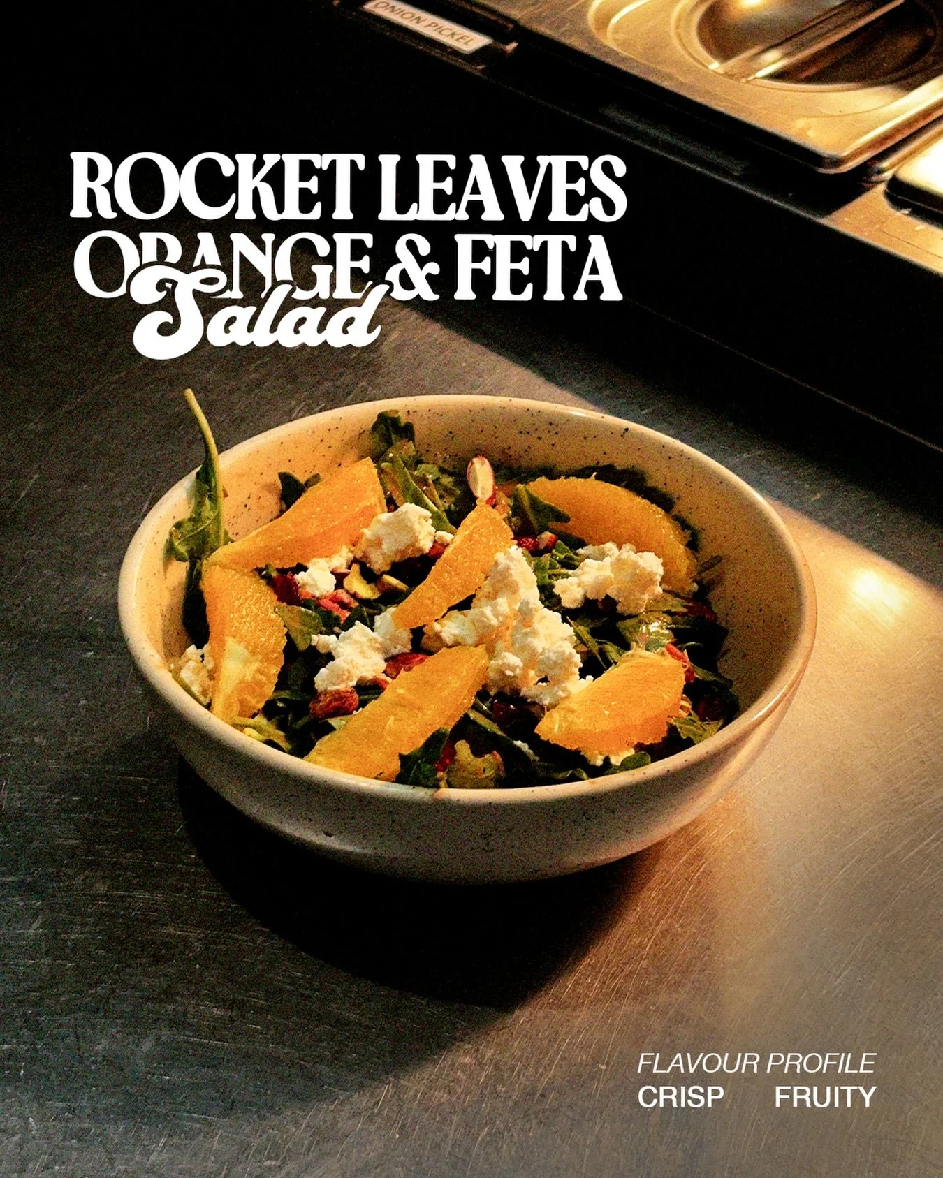 The only thing healthy in Delhi at the moment is now at Perilicious. Come try our favourite salad 🍊