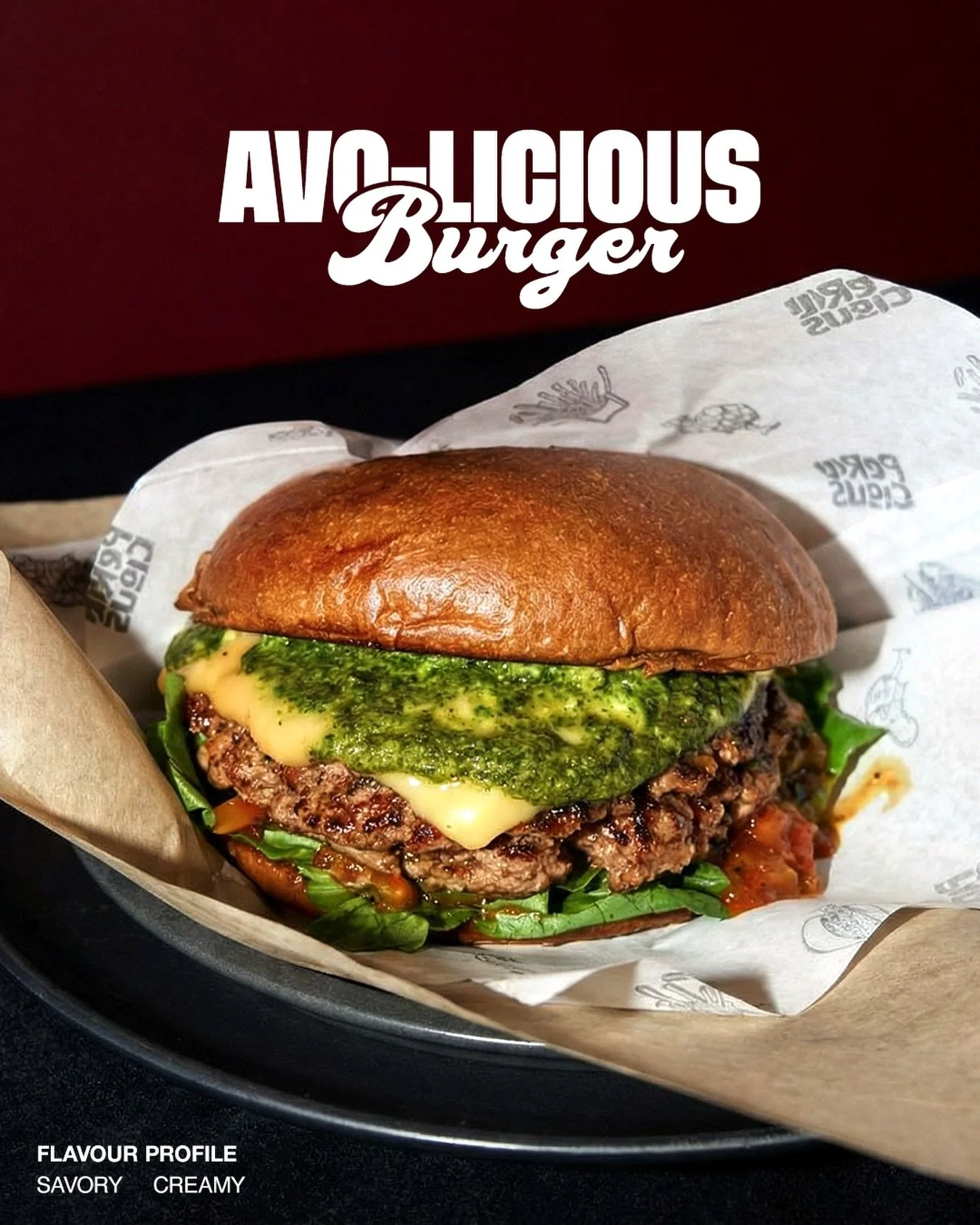 The only green you need today is avocado on top of our Smash patties. Come try our favourite Avolicious burger today 🤤