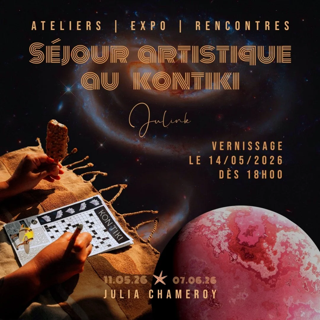 "Un mois, un artiste" ✂ Hôtel KON TIKI Tahiti