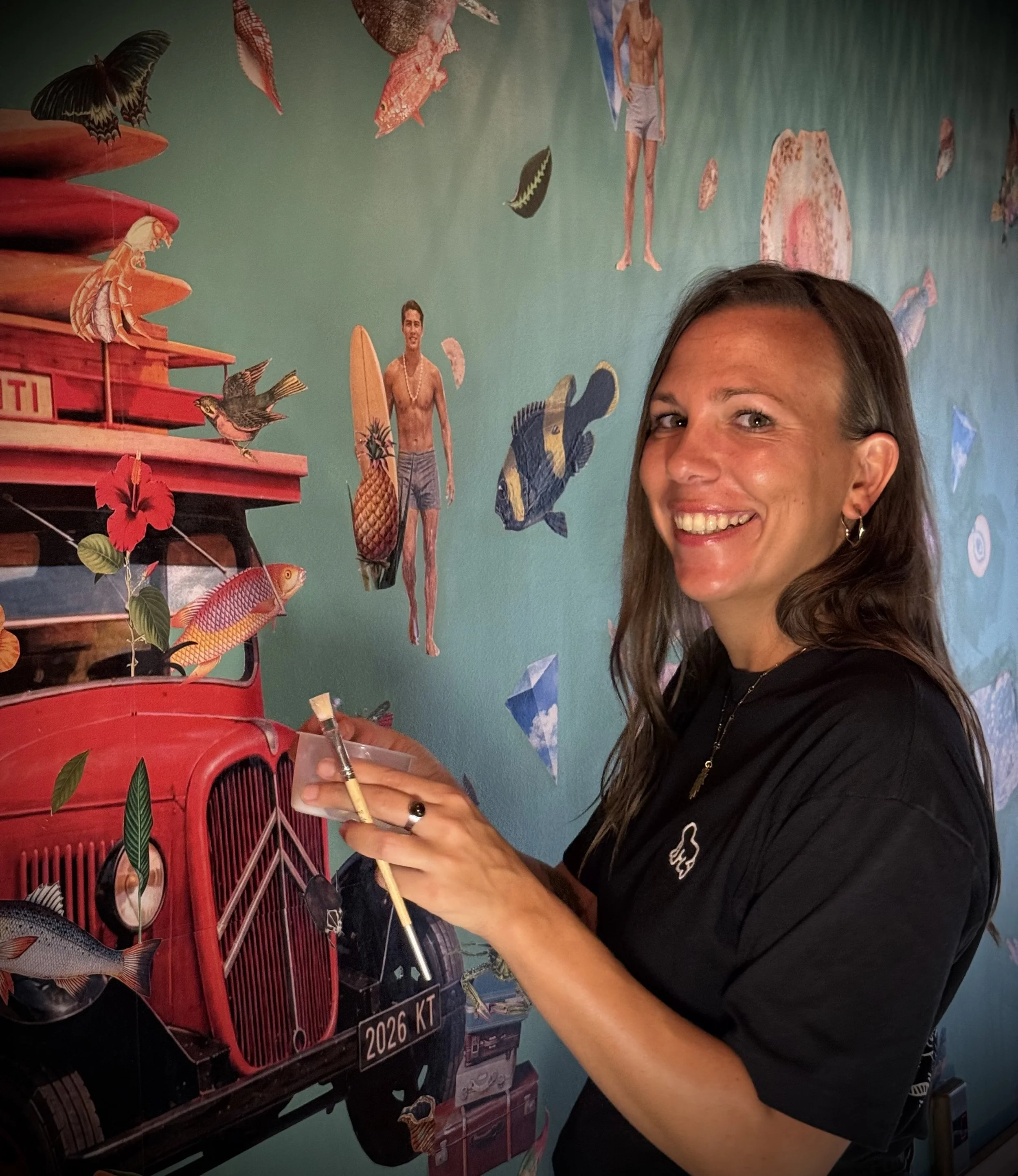 "Un mois, un artiste" ✂ Hôtel KON TIKI Tahiti