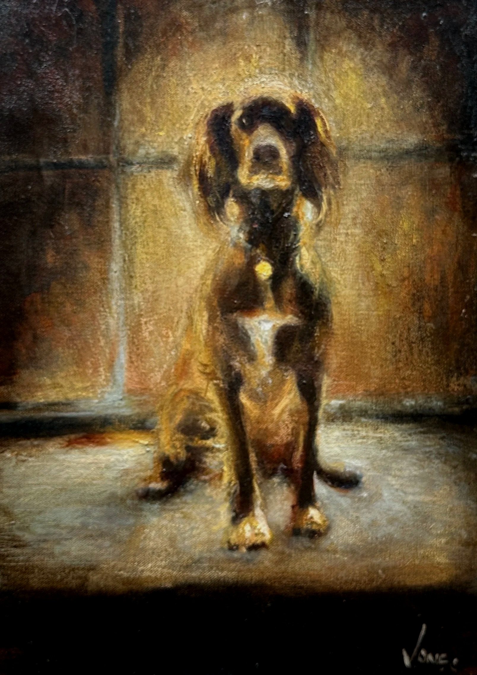Always hopeful - Oil on canvas - 25.5 x 36 cm