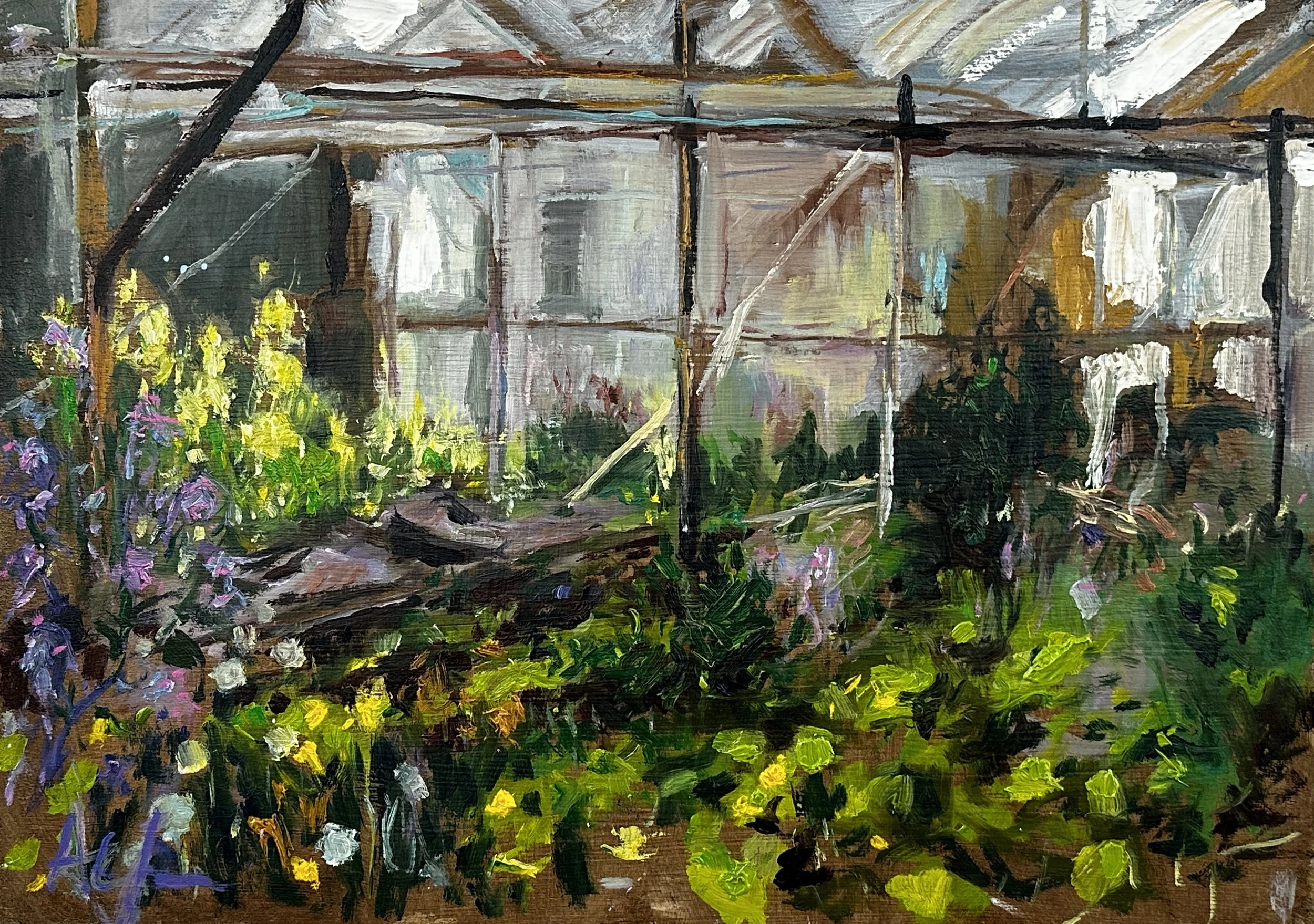 Purple UnderCover - 42x30cm - AVAILABLE