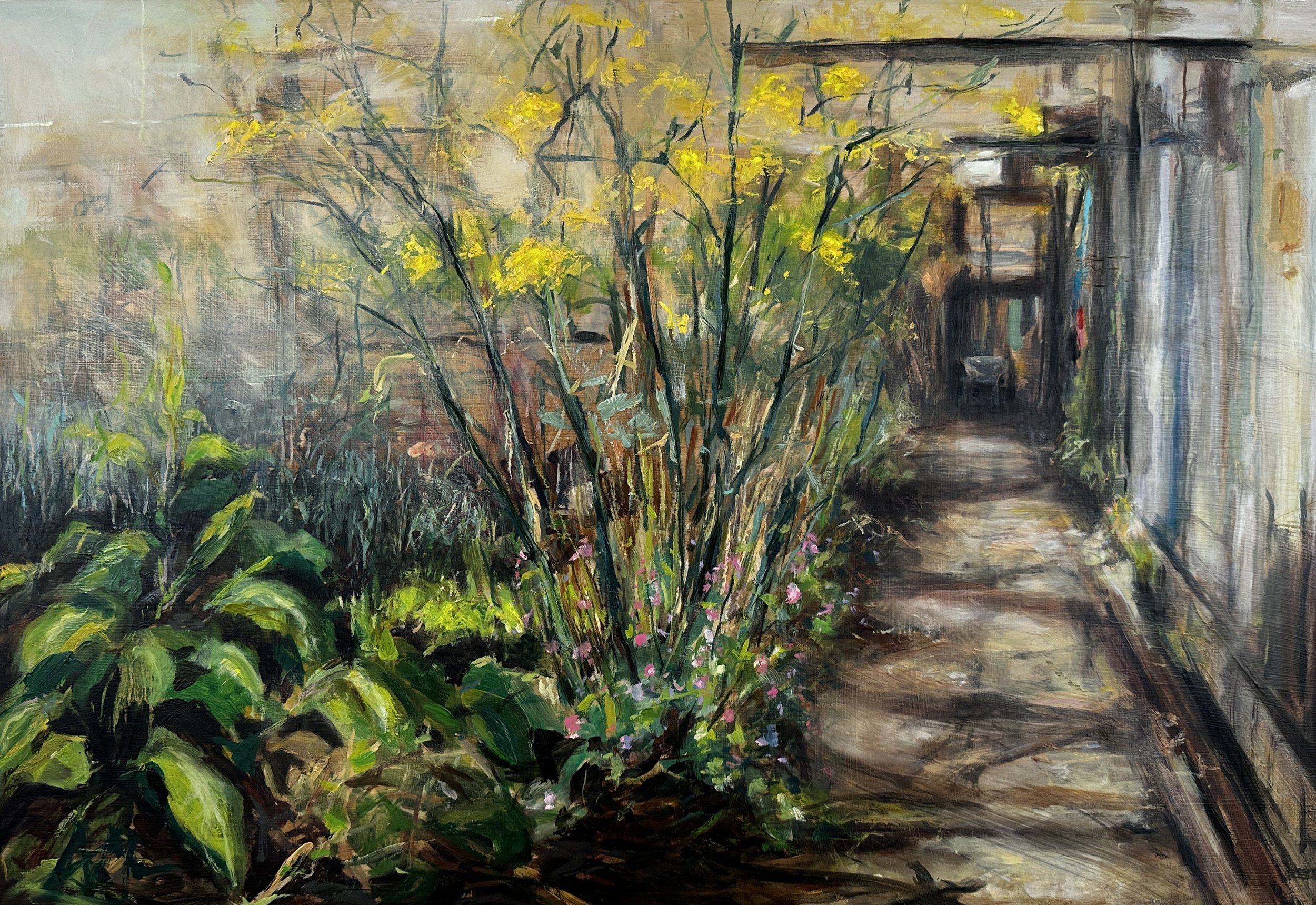 Fennel in Butterfly - 65x45cm - AVAILABLE