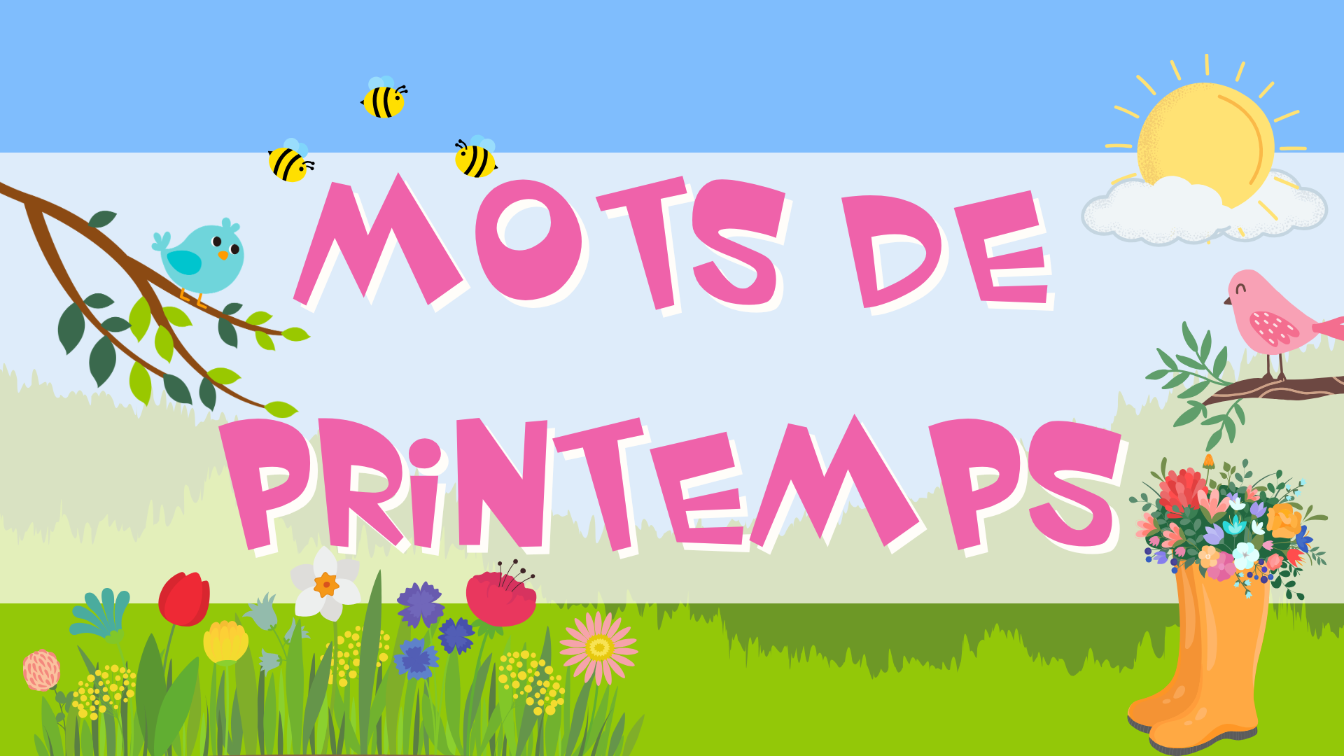Mots de printemps A1.1