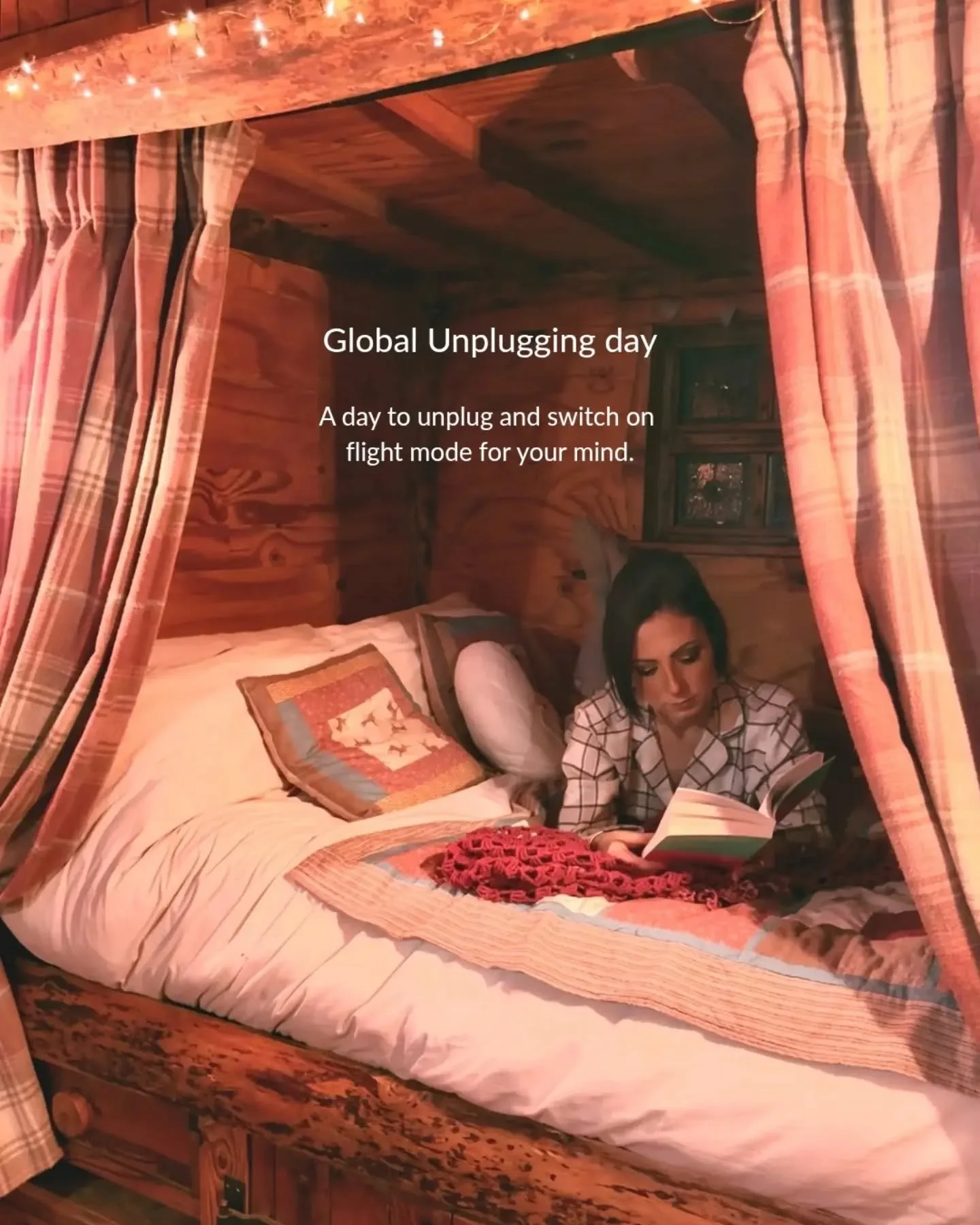 How does 24 hours without notifications sound? Just quiet, fresh air and time that is your own again.

During 'Global Unplugging', we&rsquo;ll be leaning into the simple things: slow mornings, long walks, real conversations and early nights. No press