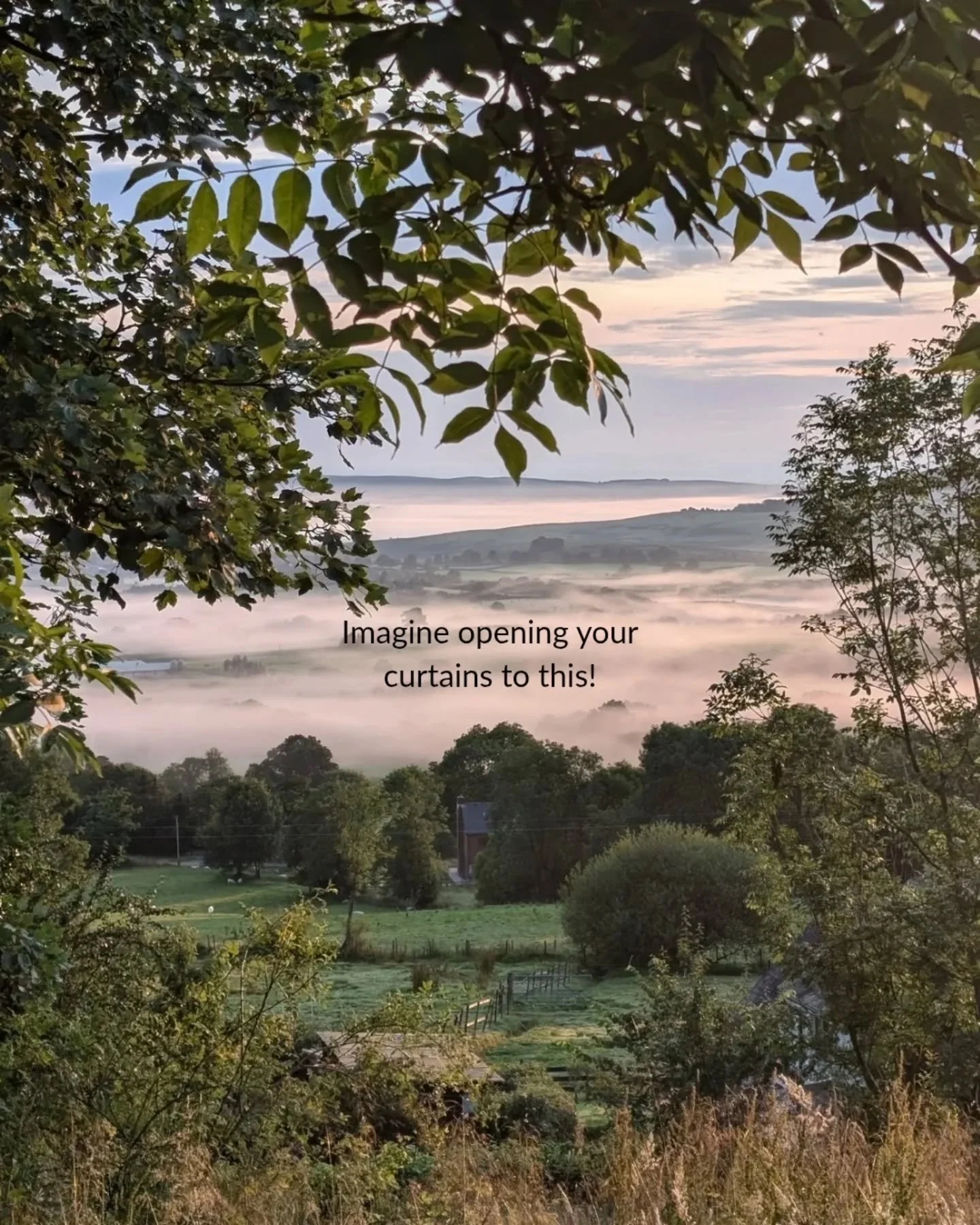 Tomorrow is World Sleep Day, always the Friday before the spring equinox, a little reminder to slow down and rest. If you can, take it as permission to stay in bed a bit longer in the morning and enjoy the quiet.

When you wake up at the Coety Bach, 