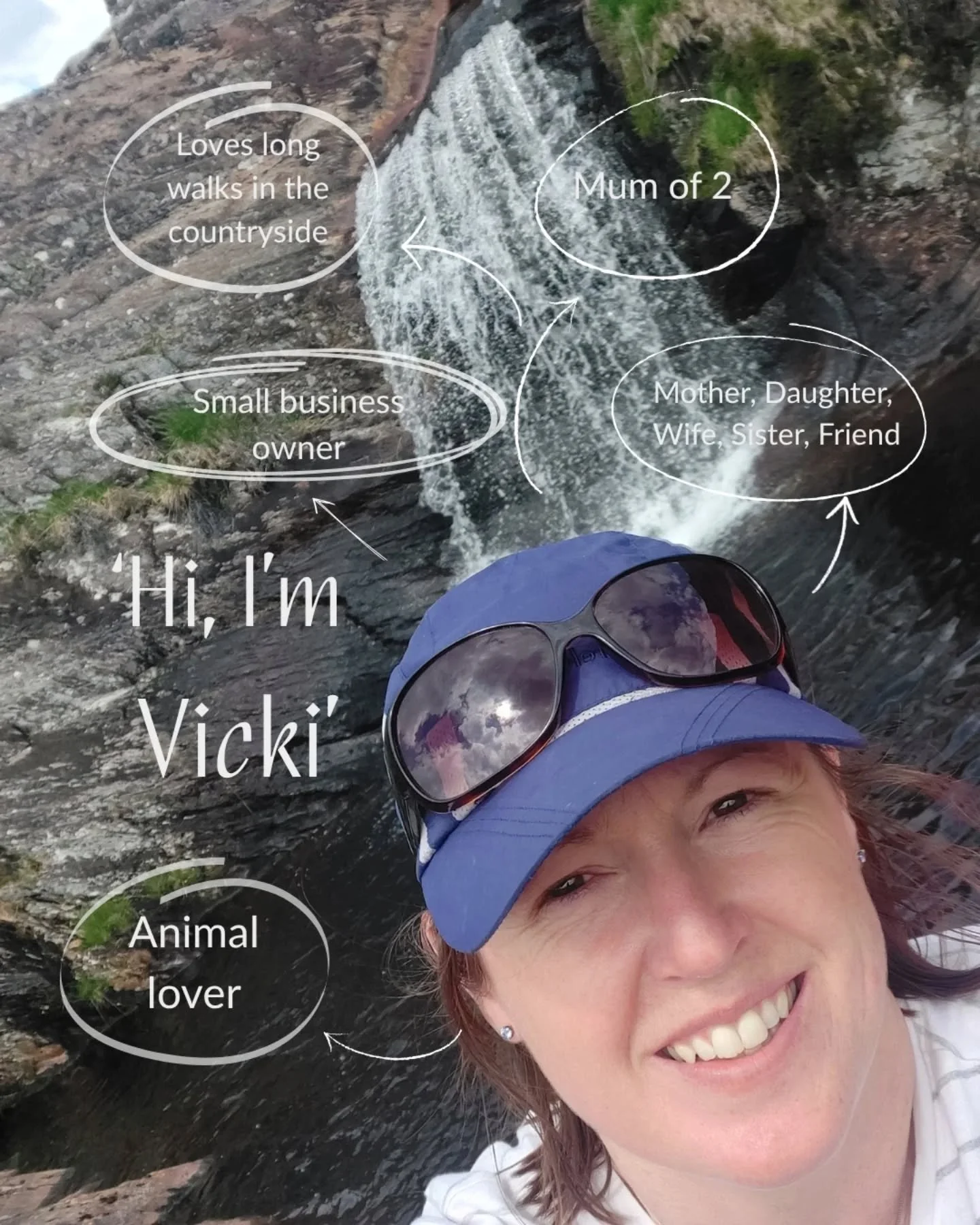 Well this post didn't exactly turn out the way I intended it to! 

It was supposed to be an 'About Me' introductory post (with a spot of inspiration) with the cabin taking center stage. Instead my Mum has taken center stage. But I think she thoroughl