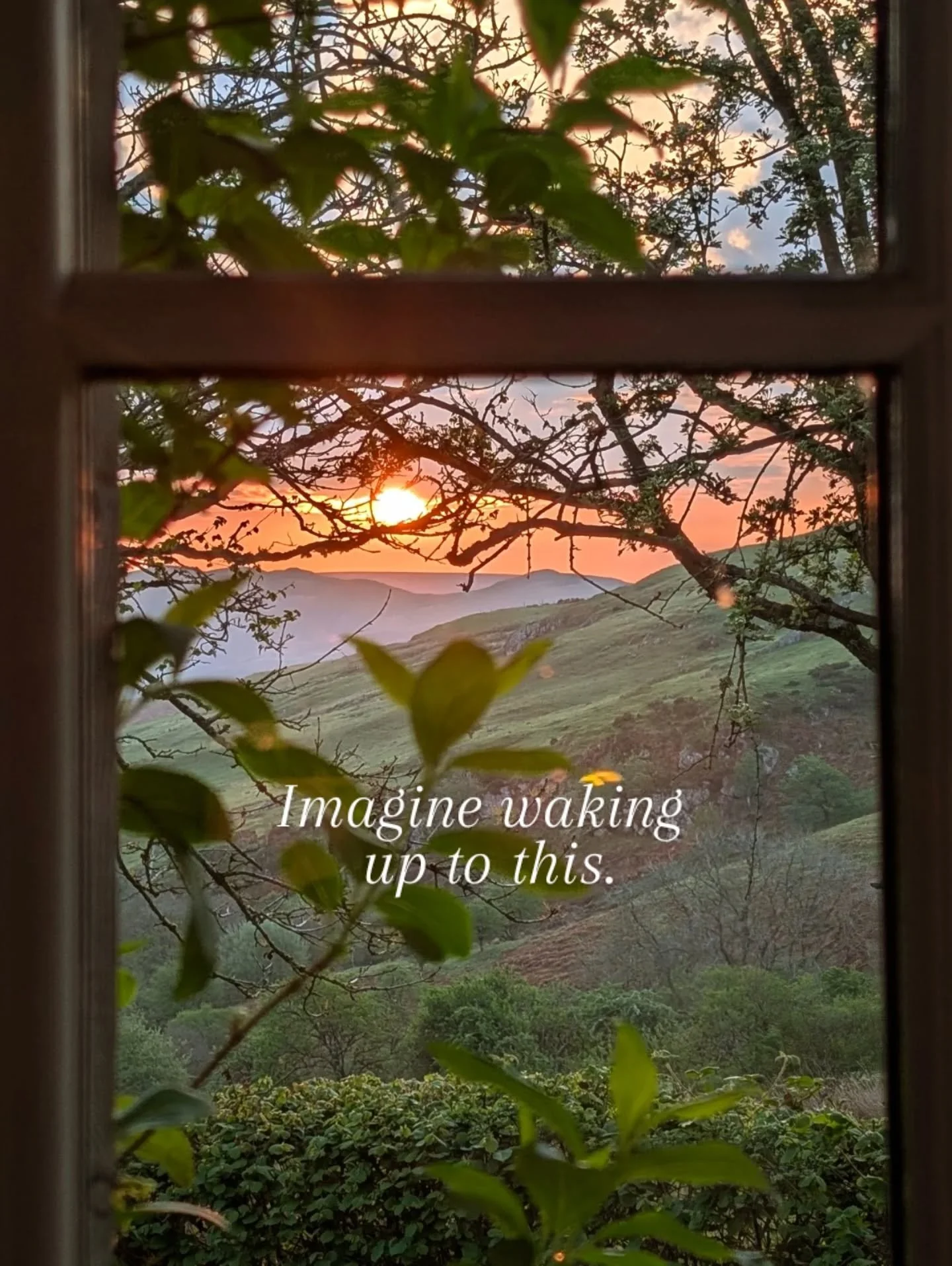 Bank holiday weekends are made for slow mornings, hot tubs and sunrise views 

Honestly, we&rsquo;d happily sit here for hours with a coffee just listening to the birds and watching the light change across the hills That&rsquo;s exactly why we love M