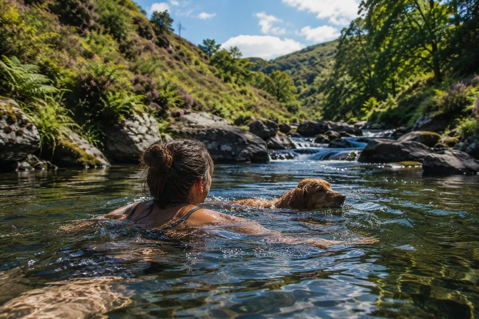 Our top 5 places to Wild Swim in Mid Wales