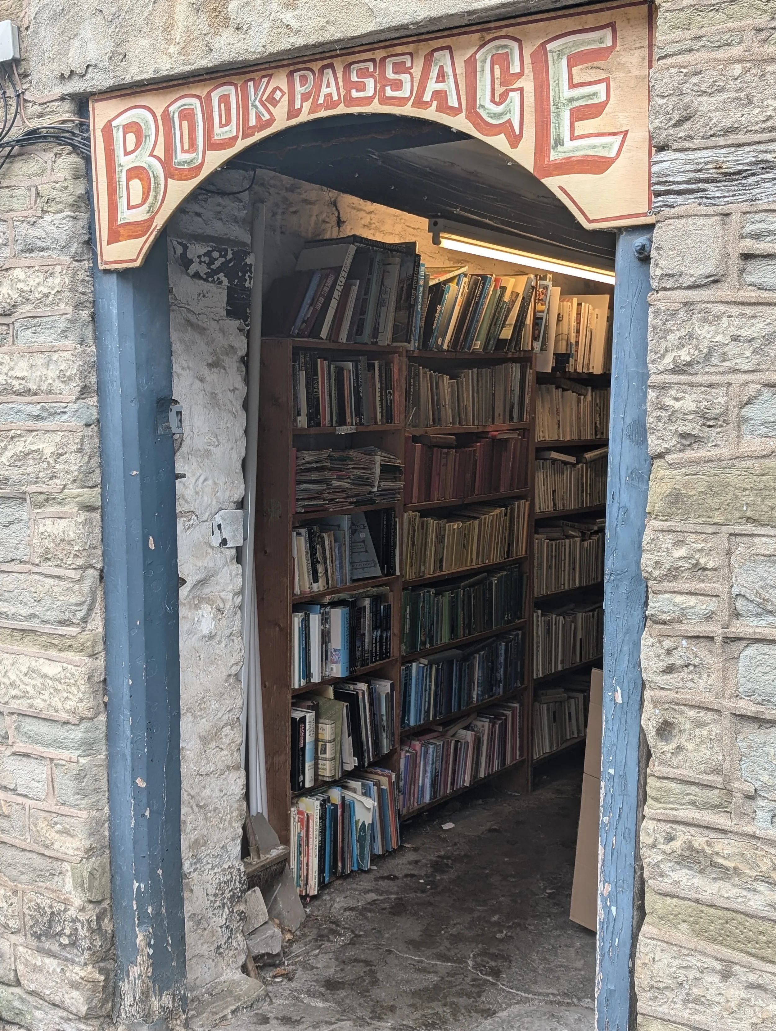 Independent bookshop in Hay-on-Wye, the famous book town in Wales and home to the annual Hay Festival