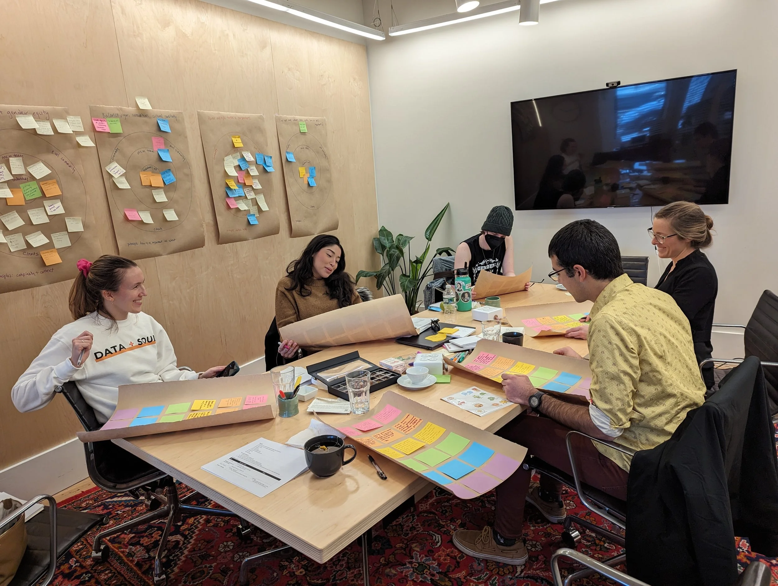 Shaping projects collaboratively with the Story+Data Map