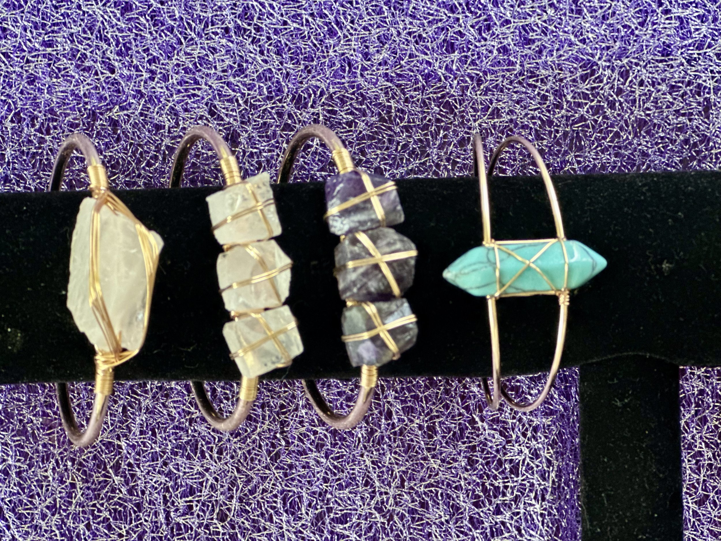 Various bracelets