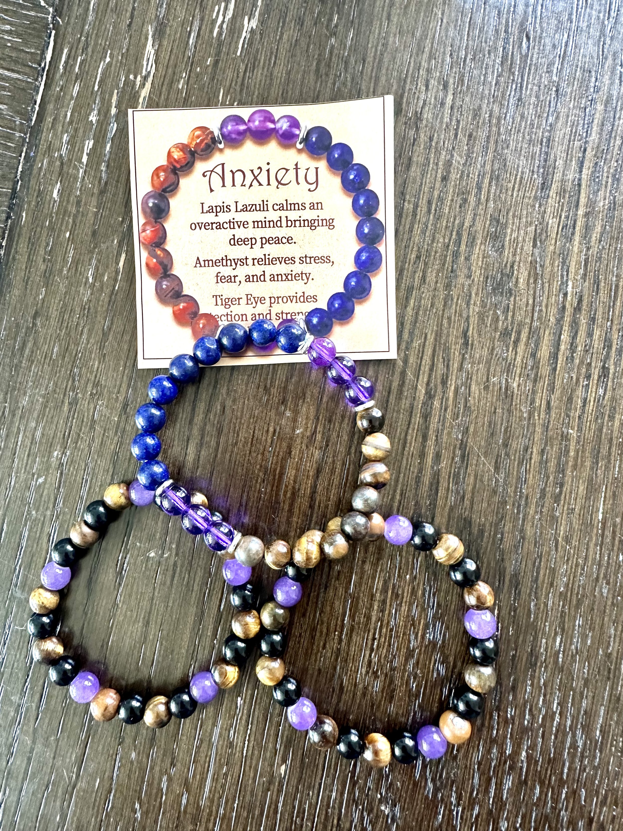Anti-anxiety bracelets