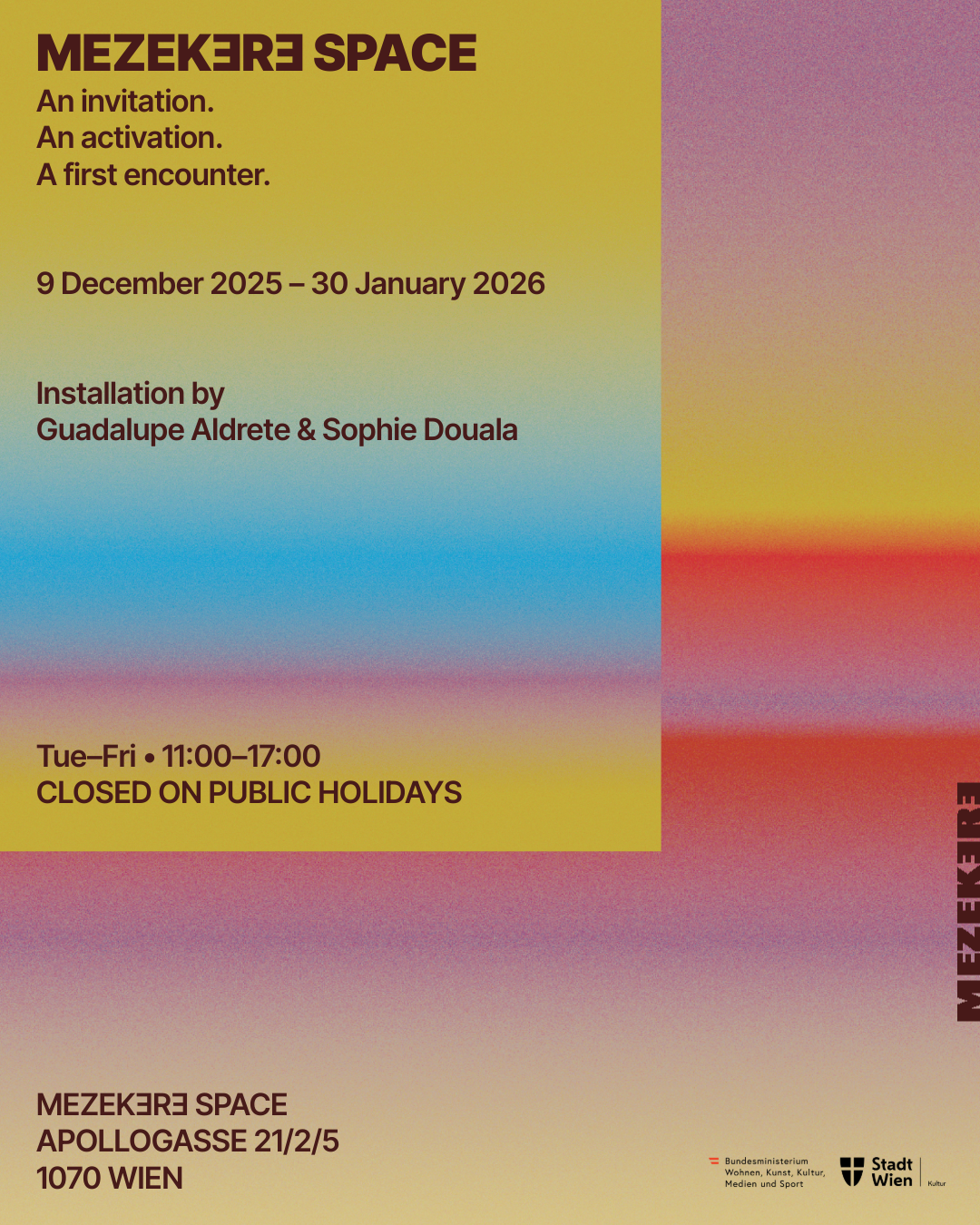 PREMONITIONS — Installation w/Guadalupe Aldrete &amp; Sophie Douala