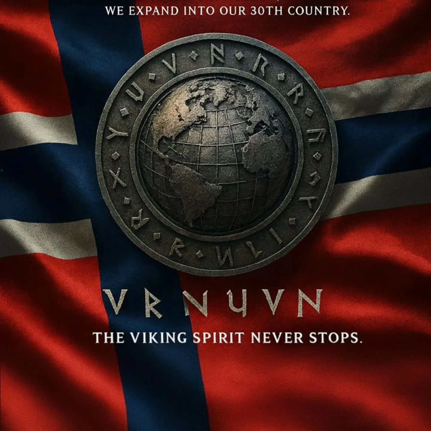 What started as a vision in Norway now echoes across 30 countries.
The Viking spirit never stops