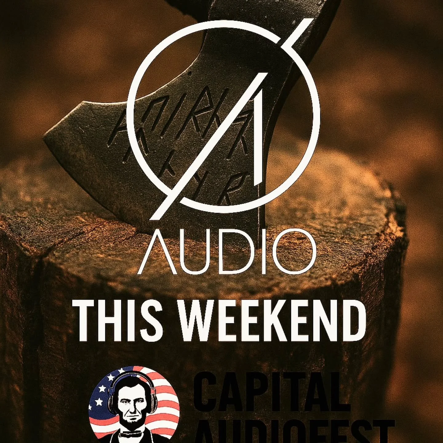 Capital Audiofest &mdash; Washington DC
&Oslash; Audio&rsquo;s in town. You&rsquo;ll know when you see it.

@capital_audiofest @harmonia.distribution @boulderamplifiers @_audioquest_ @dcsonlythemusic
