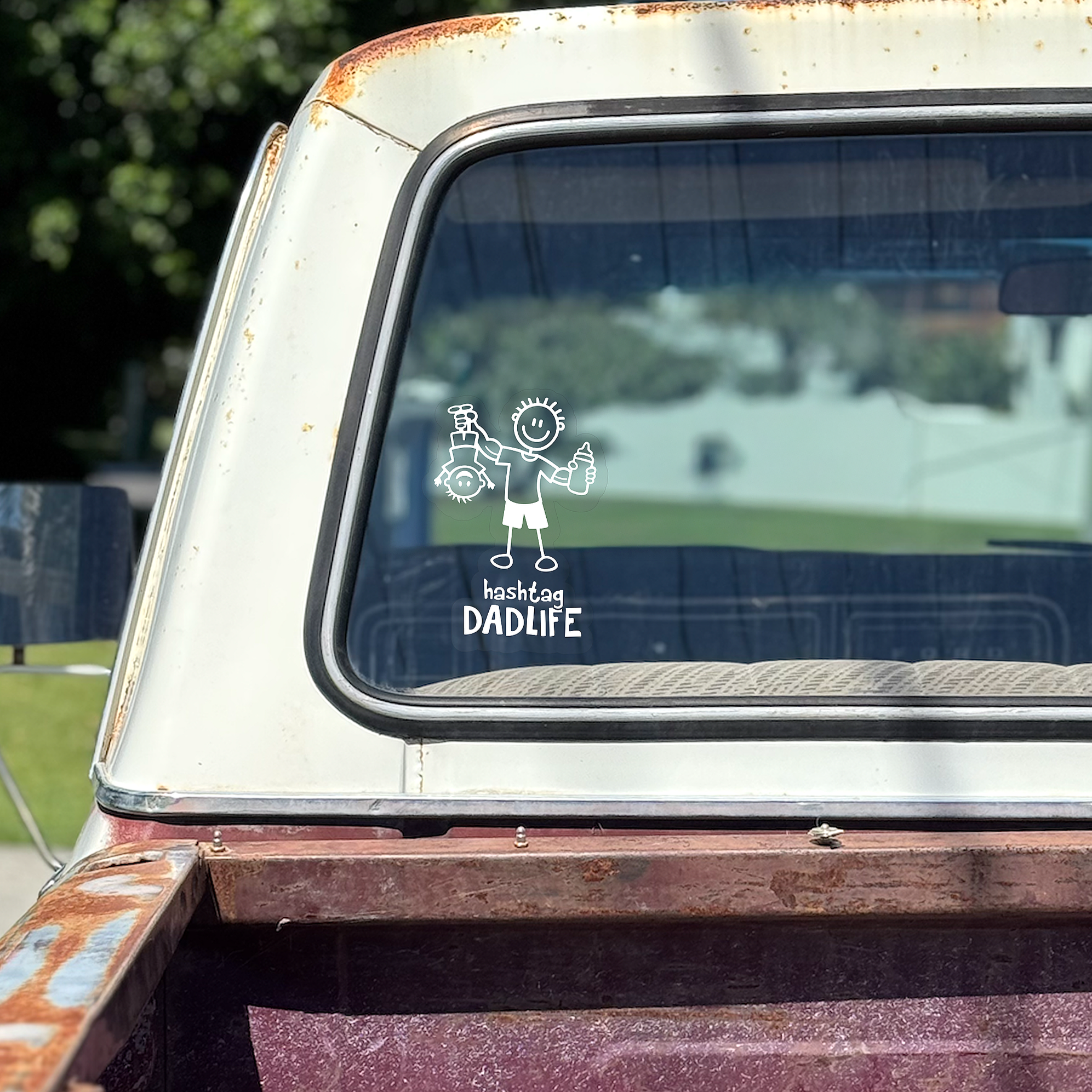 Hashtag Dad Life Sticker