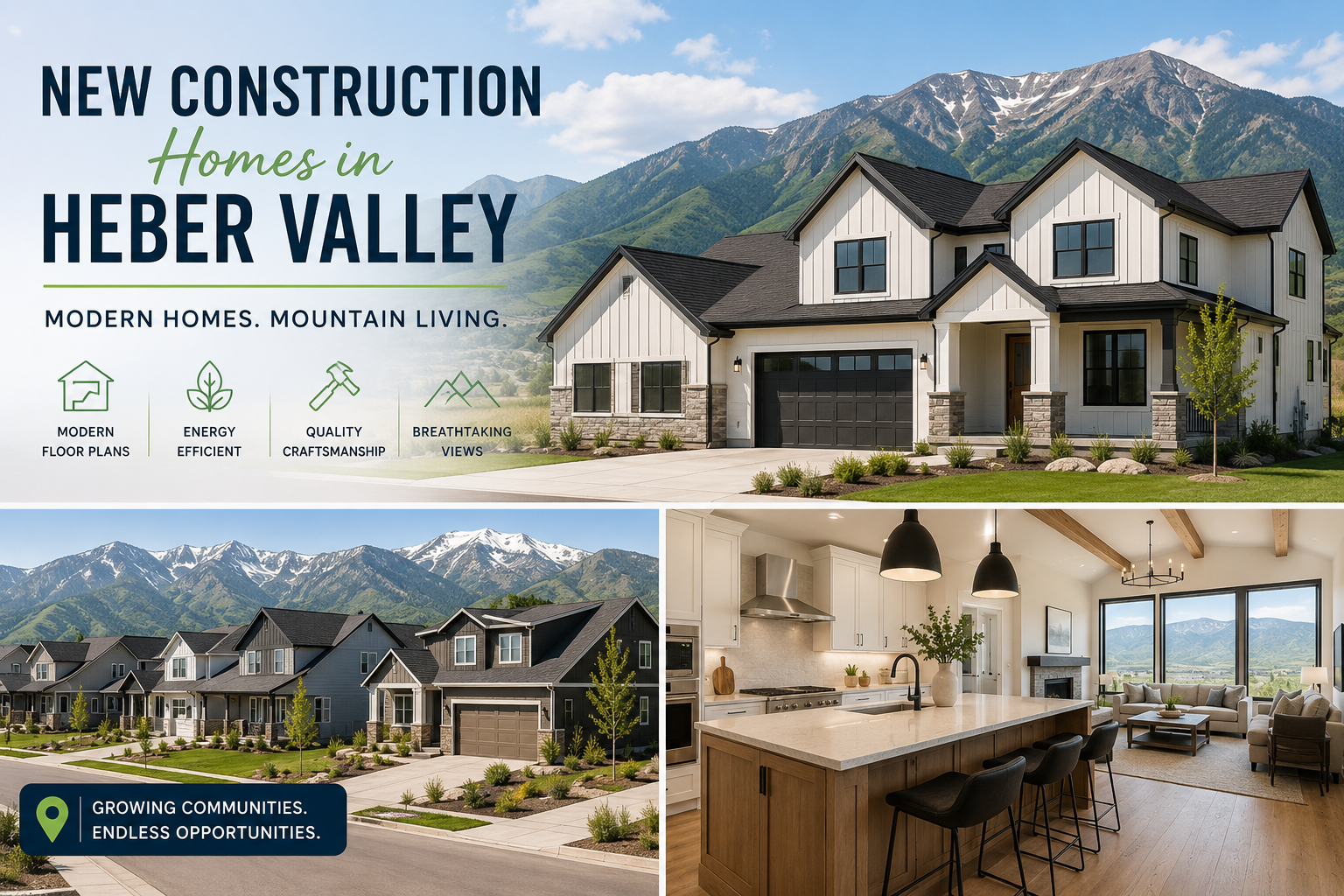 Heber Valley New Construction Homes