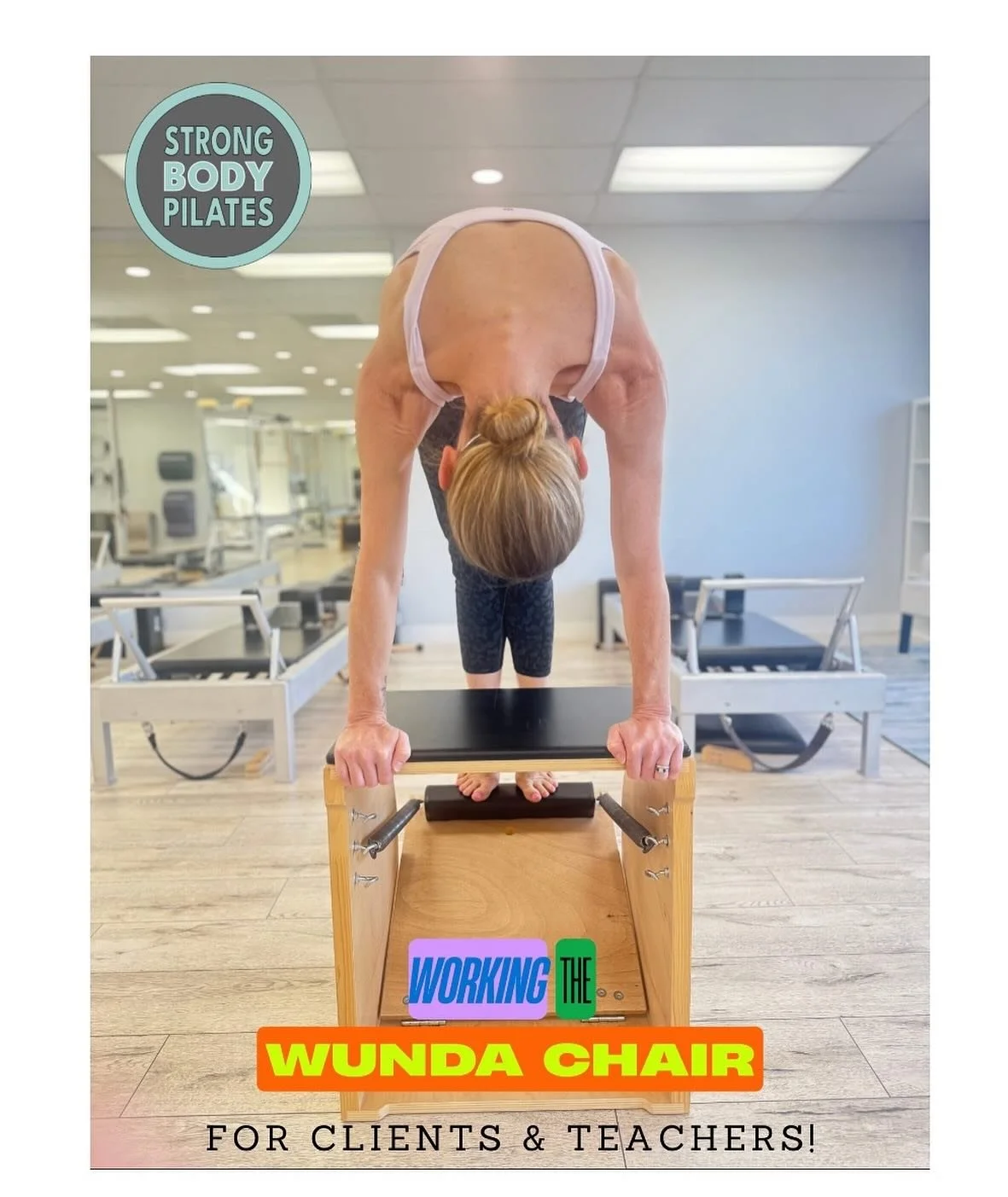 NEXT CONTROLOGY CLUB:  Saturday 1/24, 12:30-2 PM 

If the Wunda Chair has ever been intimidating, challenging, or difficult to teach, spot, learn or do, this is the Contrology club to take part in! 

We&rsquo;ll work through all of it! 💪

This month