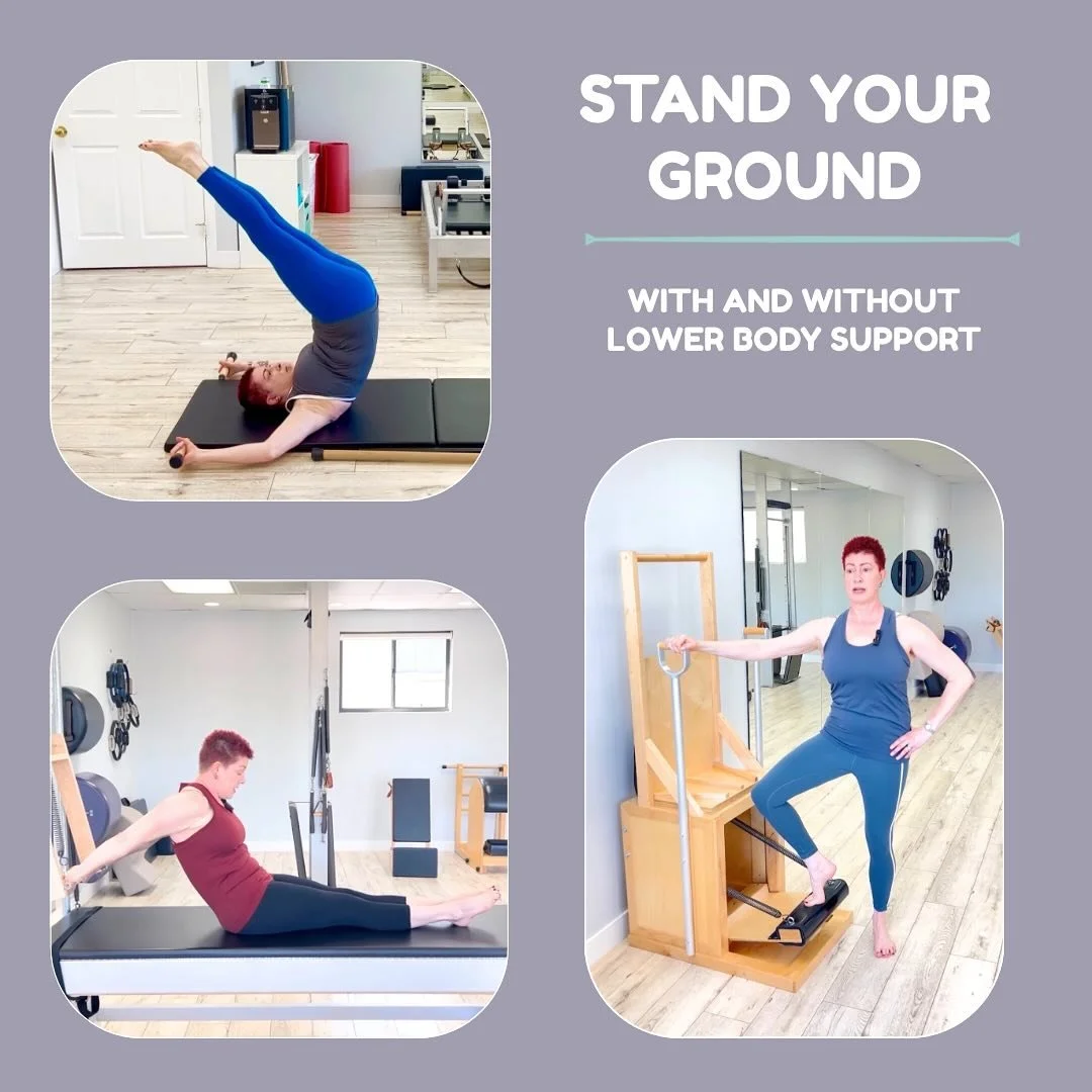 June 6th Contrology Club is almost here! 

Stand Your Ground: Ways to Ground Yourself
with Nicole Briggs

🔹Many people can connect to their trunk and upper body, but lose awareness of their lower half when the feet aren&rsquo;t pressing into the flo