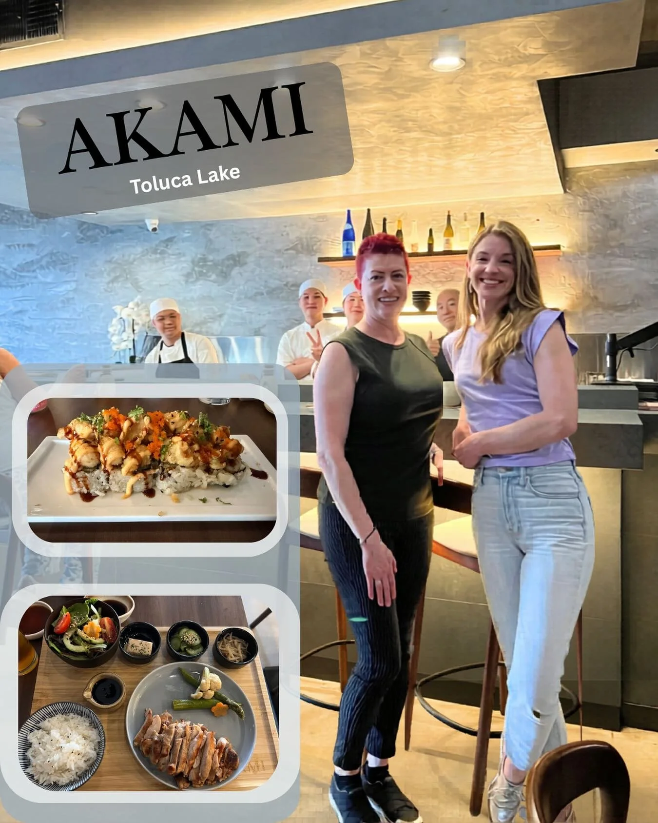 @akamisushila opened up on the ground floor  and we just had to check it out!  The food was great, service was stellar and it was just a quick jaunt downstairs!
Next time you&rsquo;re at the studio or looking for some premium sushi, you definitely sh