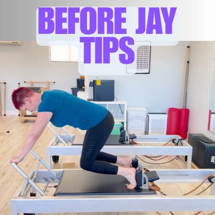 Check out these Before and After videos and photos of Nicole. She&rsquo;s executing knee stretches so much more correctly in the &ldquo;After&rdquo; video and photo!  Look at the difference in her body and arms, her core activation and shoulder place