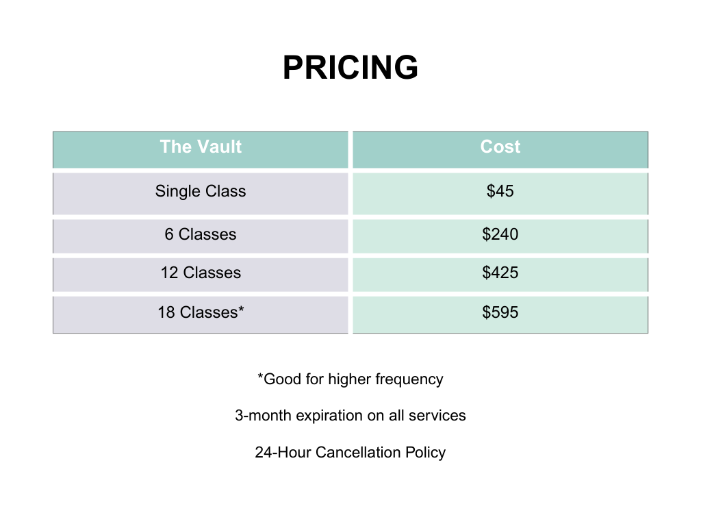group pilates classes pricing