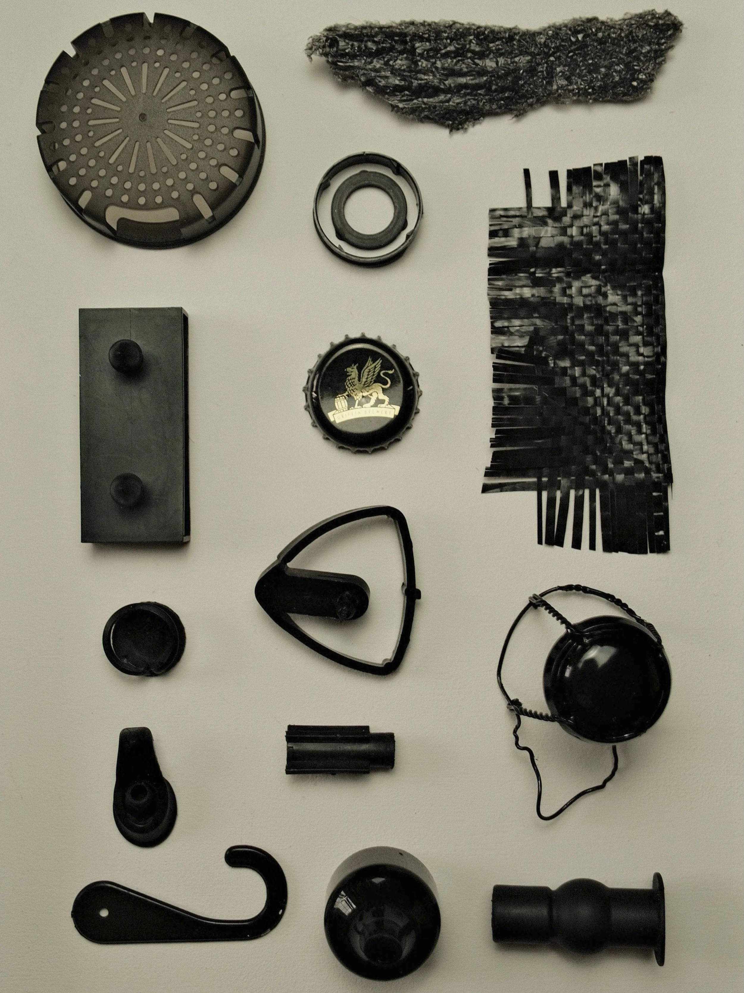 HaberTrashery #01 - Black. 

#lidsstudio #litteredwithluxury #recycledart