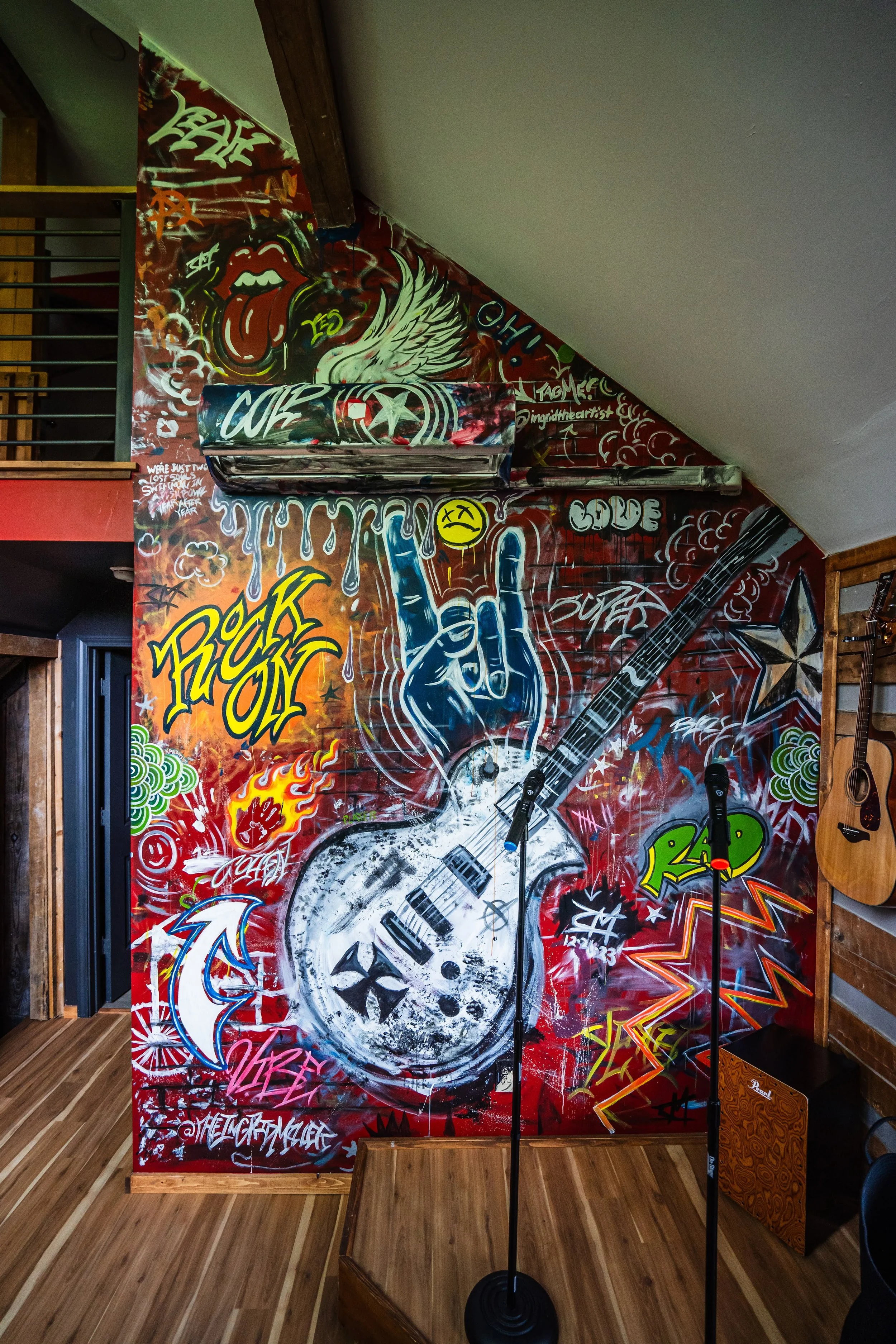 Rock N' Roll Mural