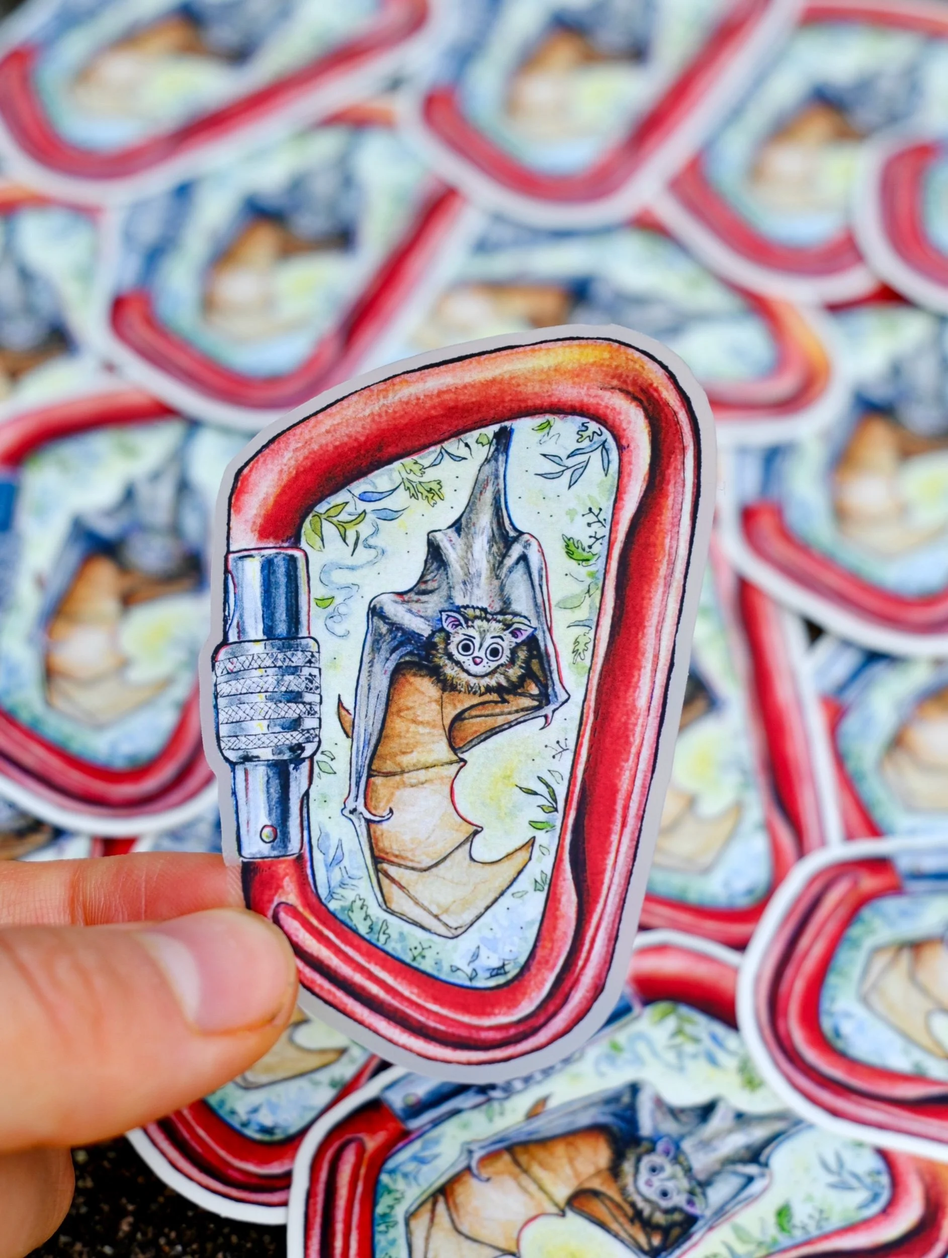 Bat Nap Sticker