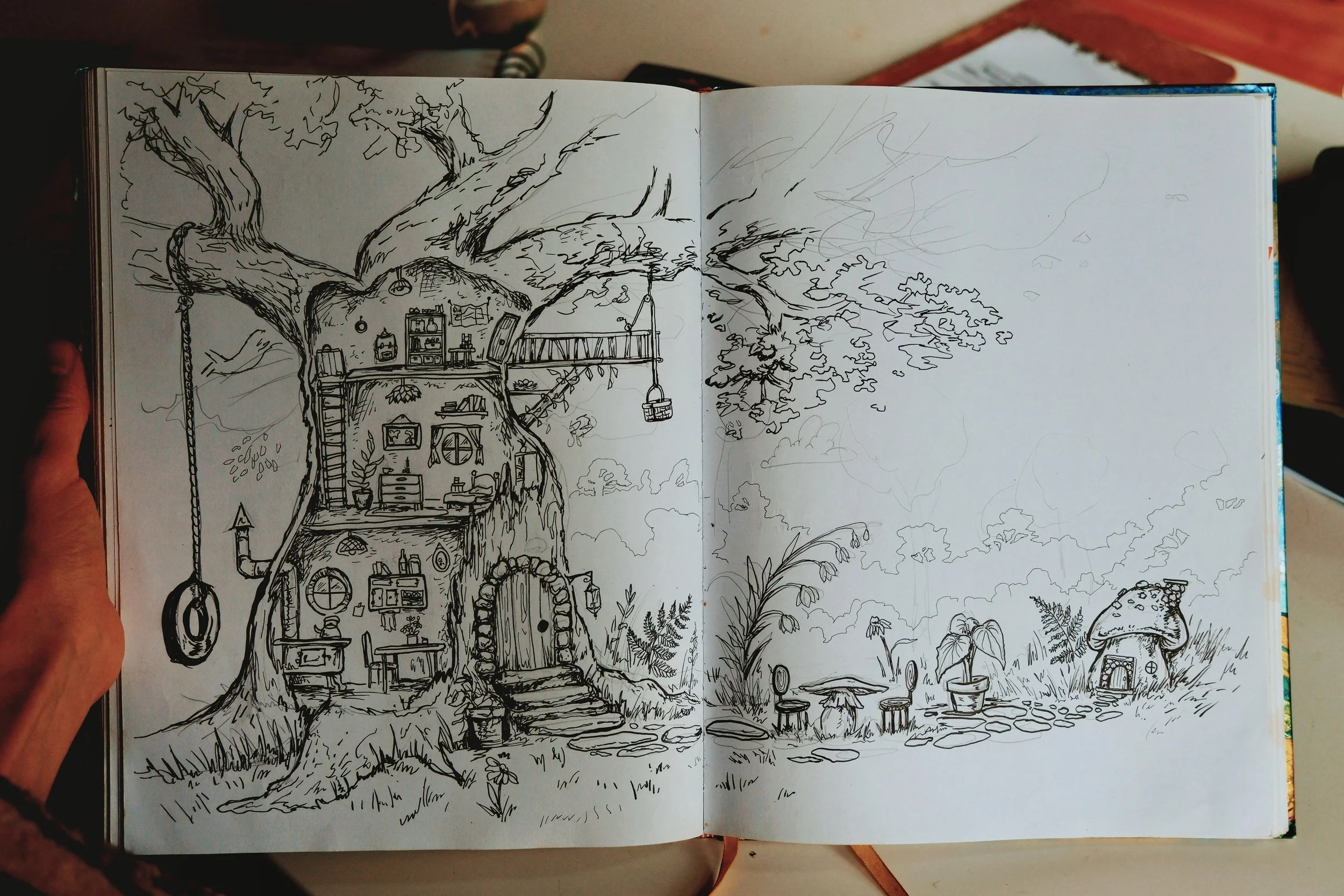 My dream home is a treehouse