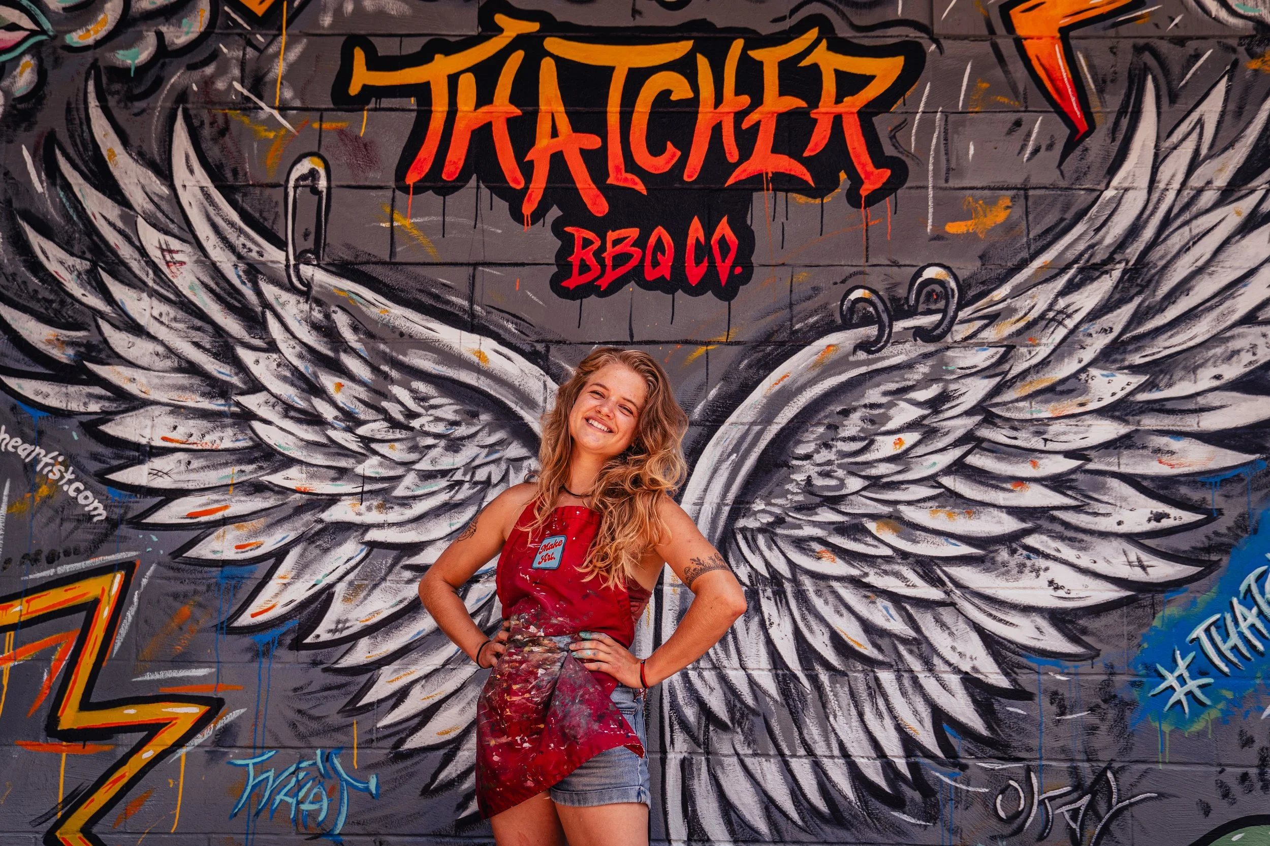 Thatcher BBQ Co. Mural