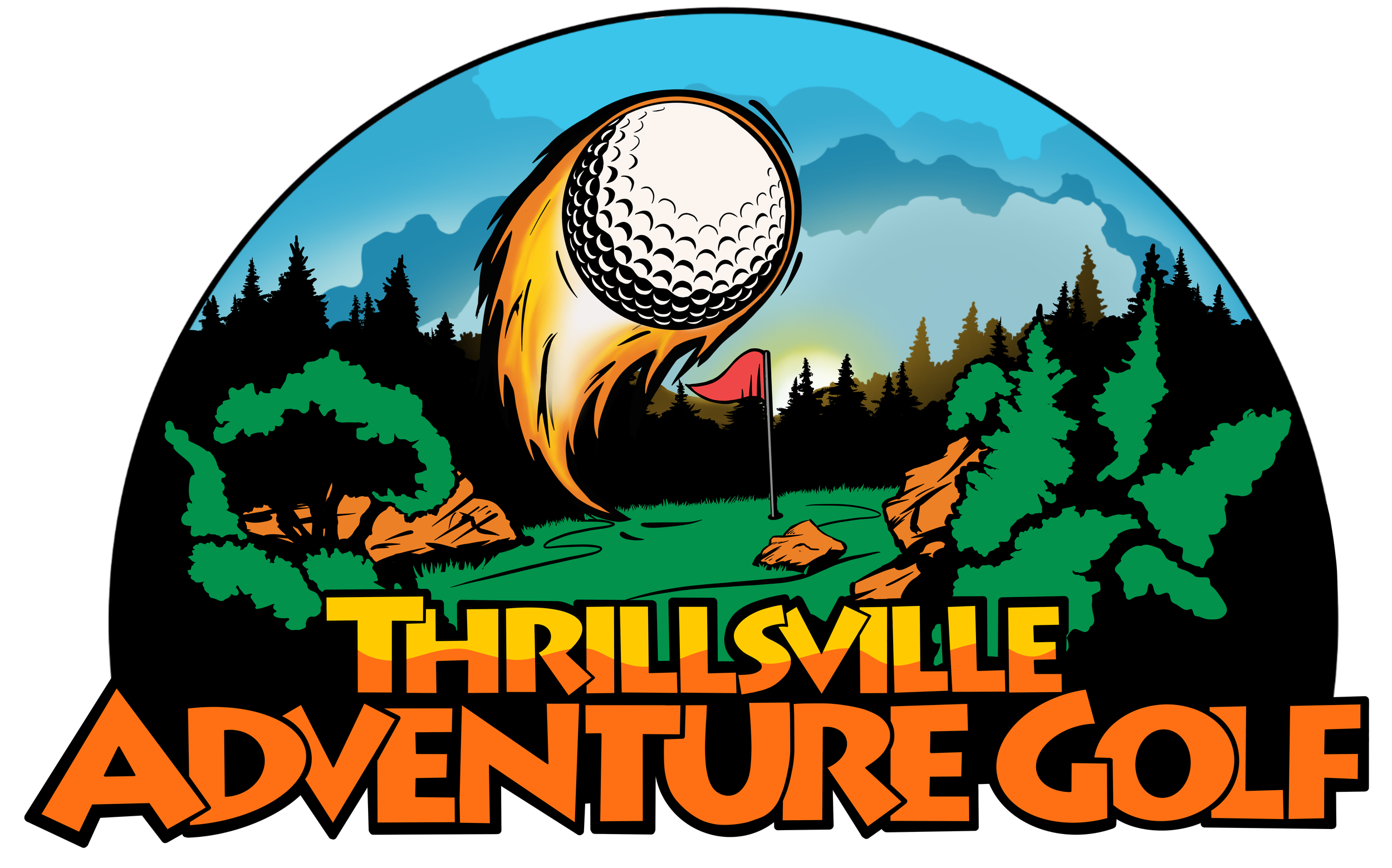 Mini Golf Logo in Slade, KY