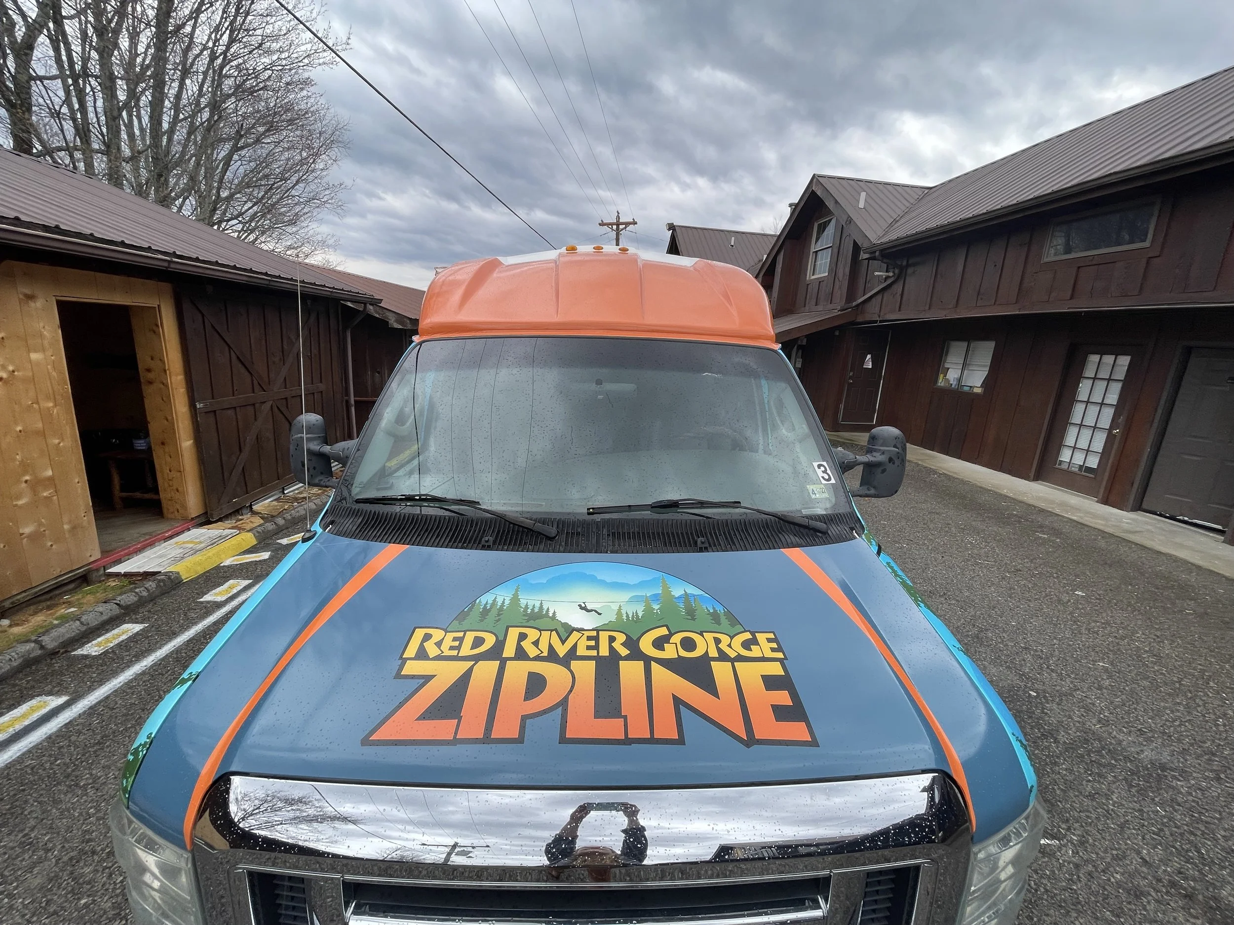 Red River Gorge Zipline Bus Wrap