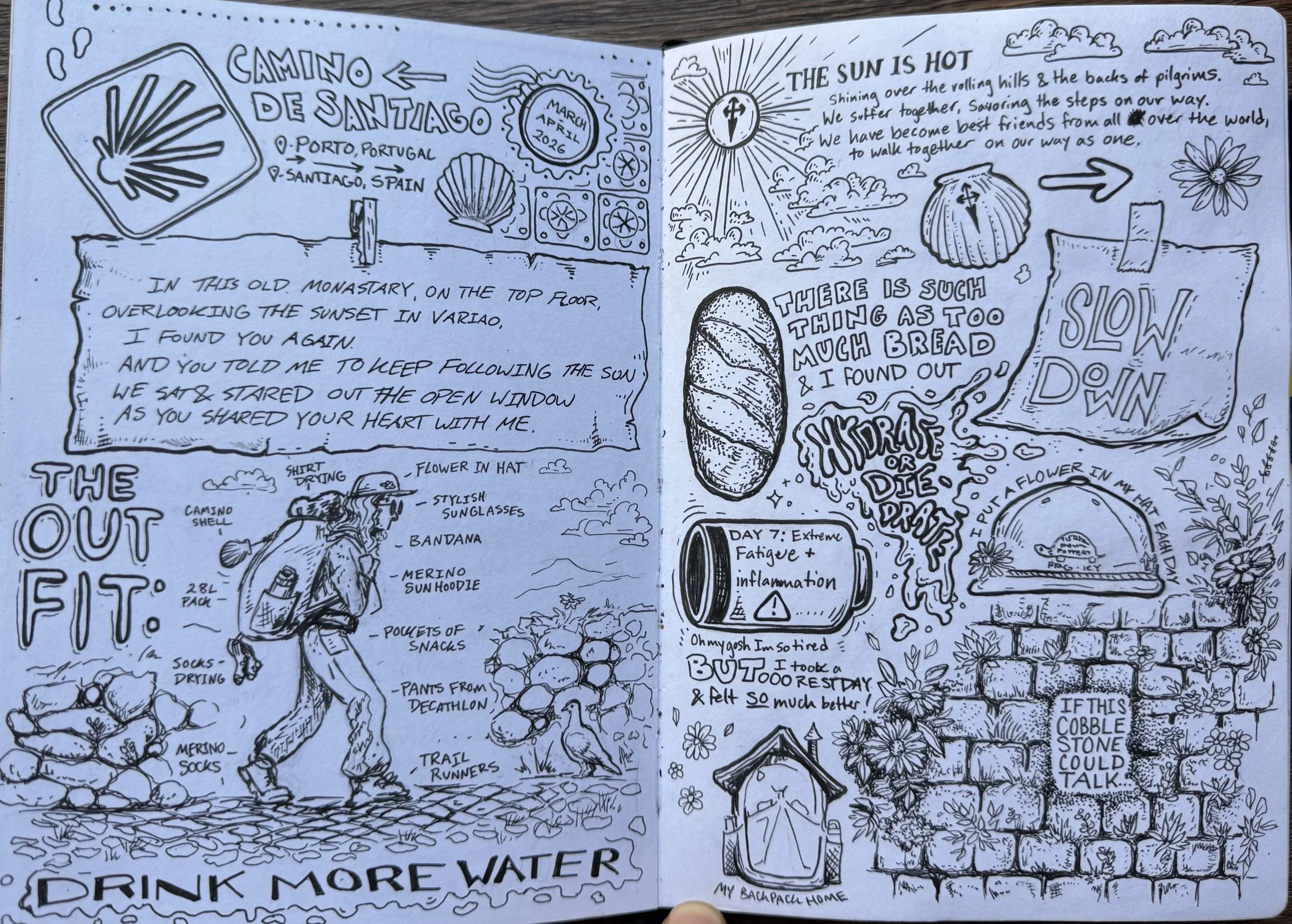My travelogue from the Camino de Portuguese